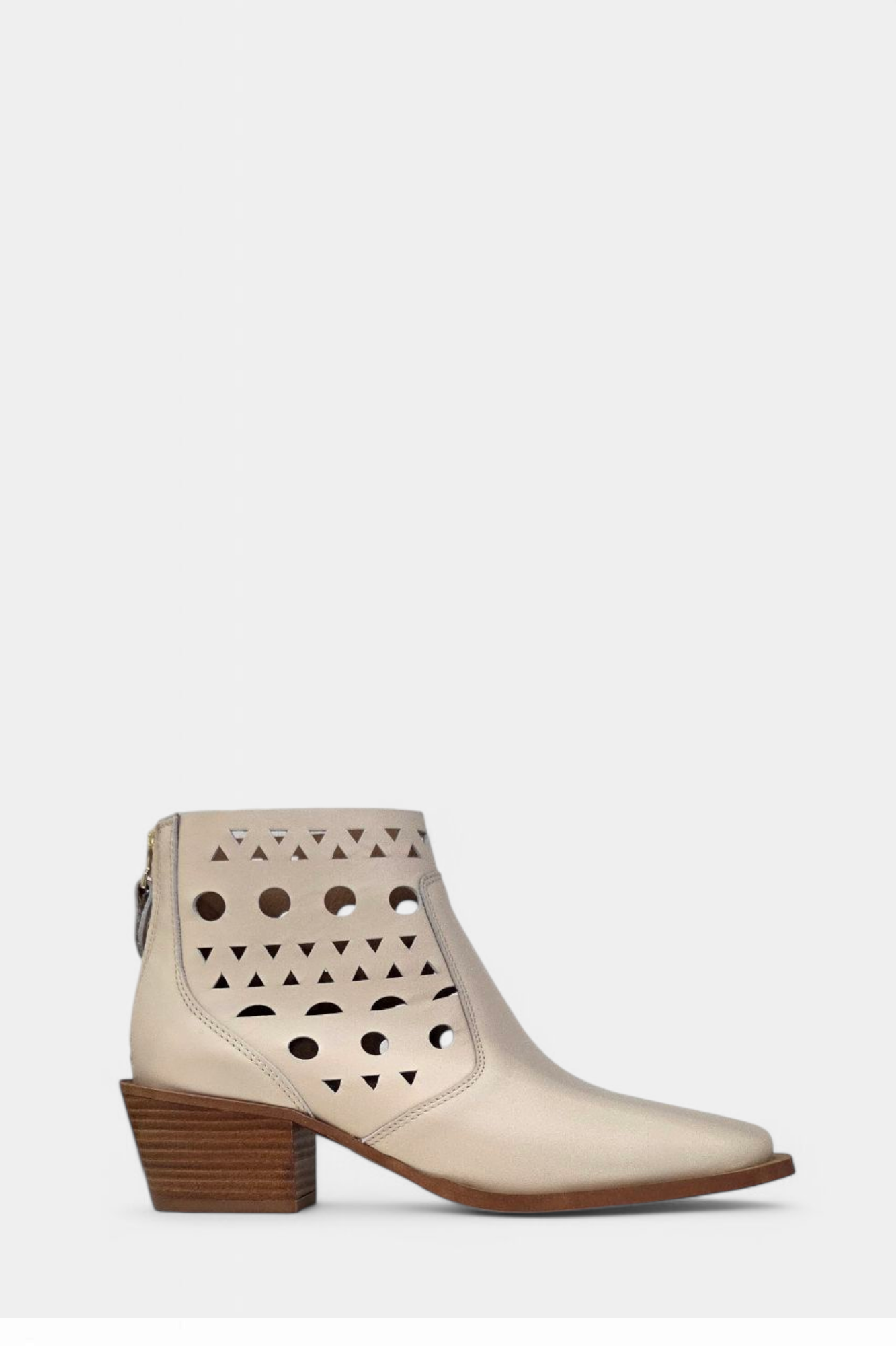 ALPE 5372 CREAM LEATHER BOOT