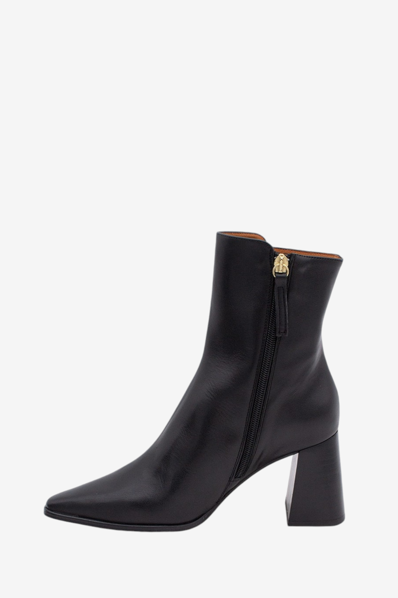 ANGEL ALARCON TRIDAS BLACK LEATHER BOOT
