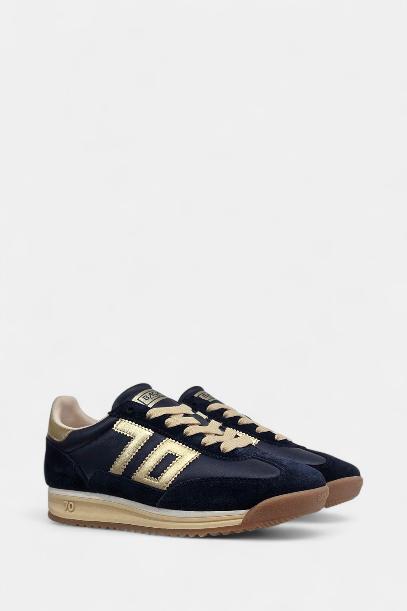 BACK70 NAVY/ GOLD JOGGER