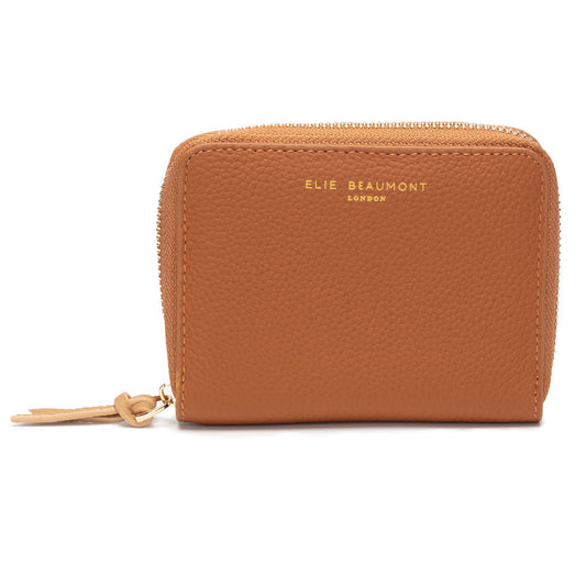 ELIE BEAUMOUNT TAN LEATHER WALLET