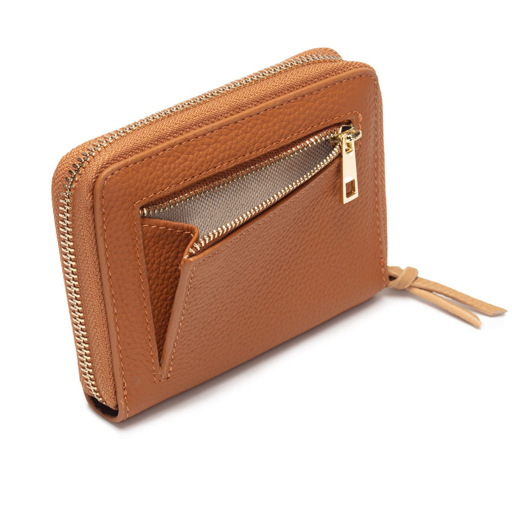 ELIE BEAUMOUNT TAN LEATHER WALLET