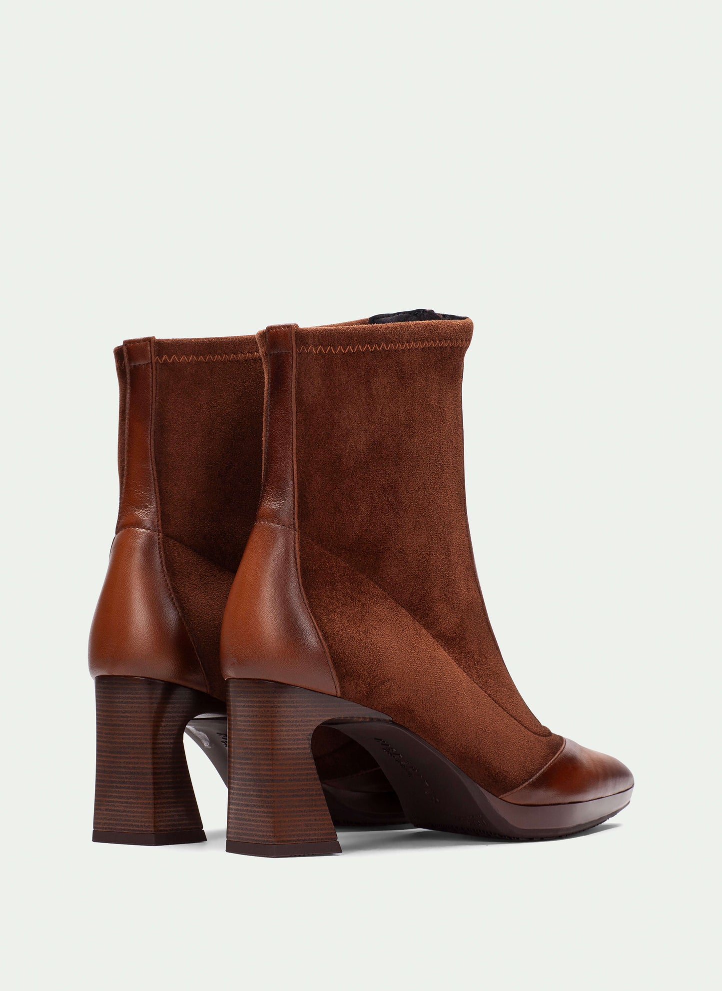 HISPANITAS SHOES HI254186 TAN LEATHER SUEDE SOCK BOOT