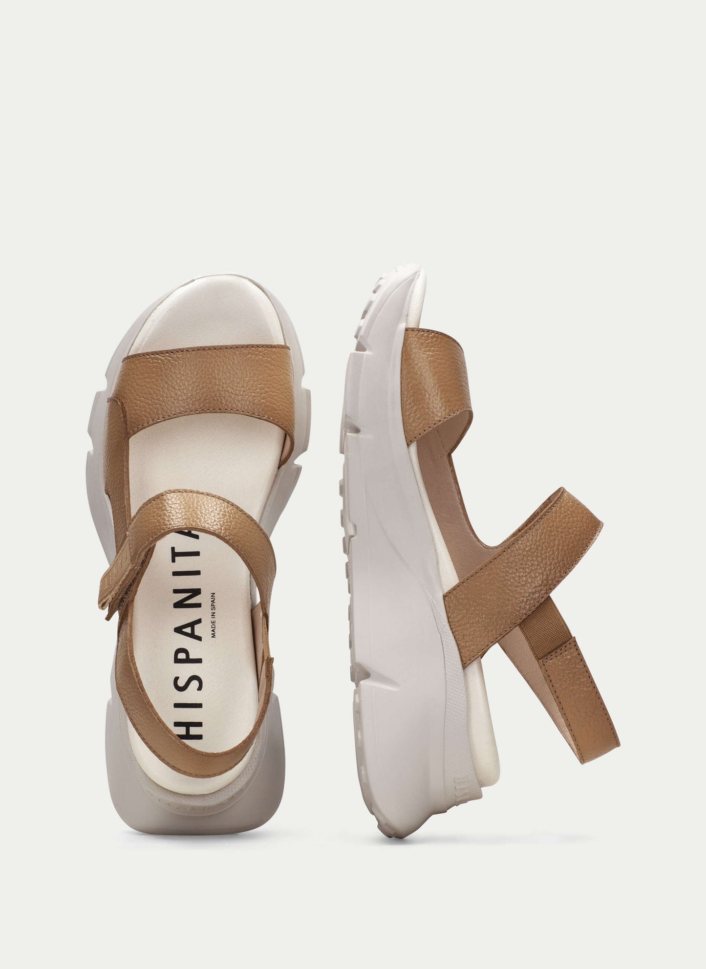 HISPANITAS HV243393 TAN LEATHER SANDAL