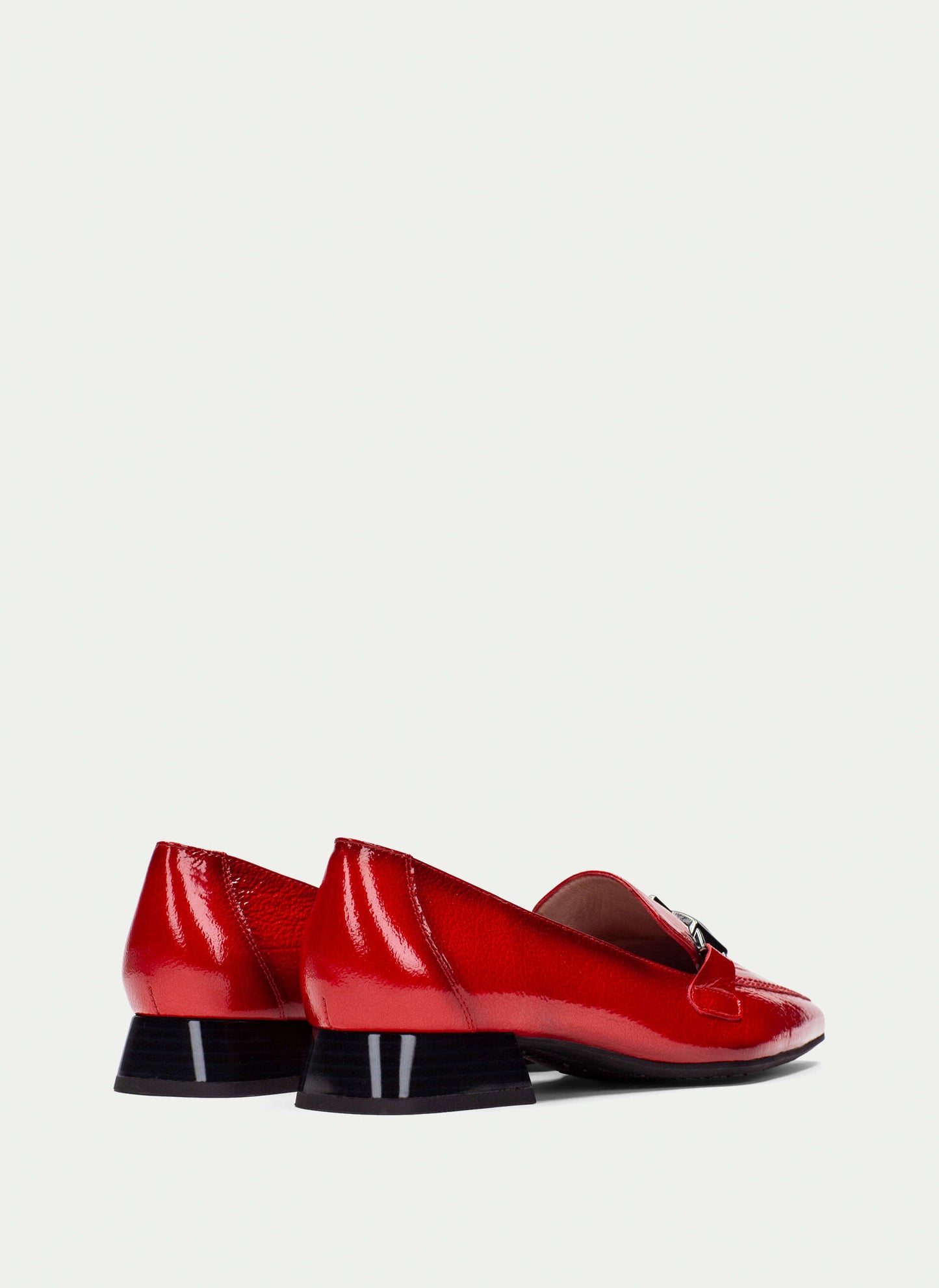 HISPANITAS 243700 RED PATENT LEATHER LOAFERS