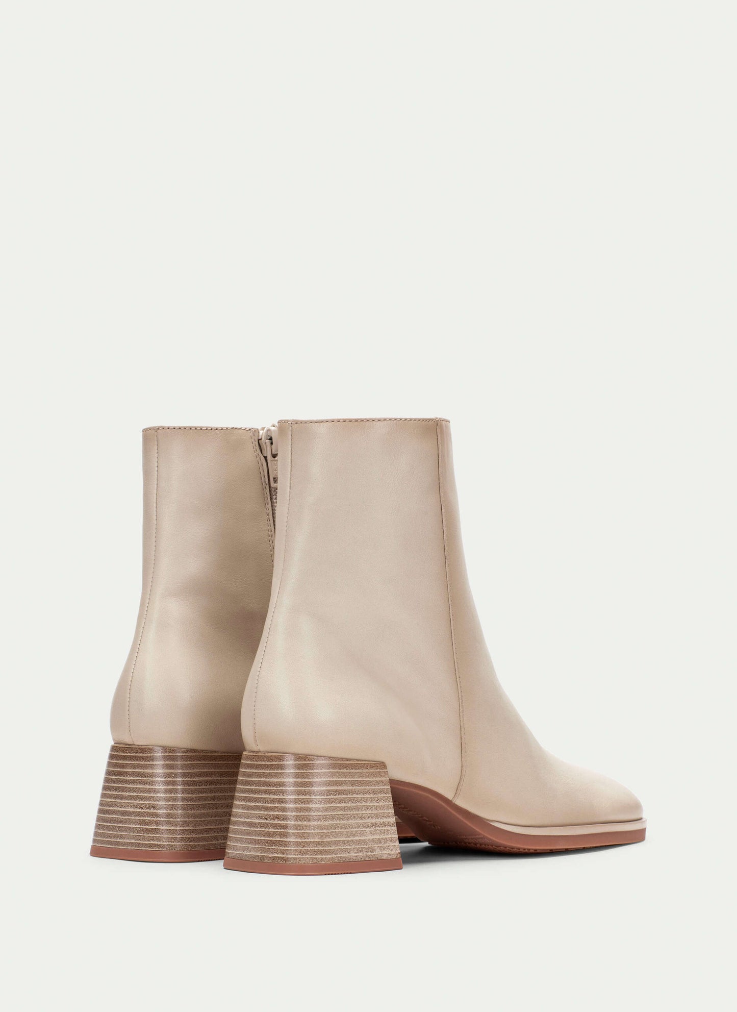 HISPANITAS 243702 CREAM LEATHER BOOT