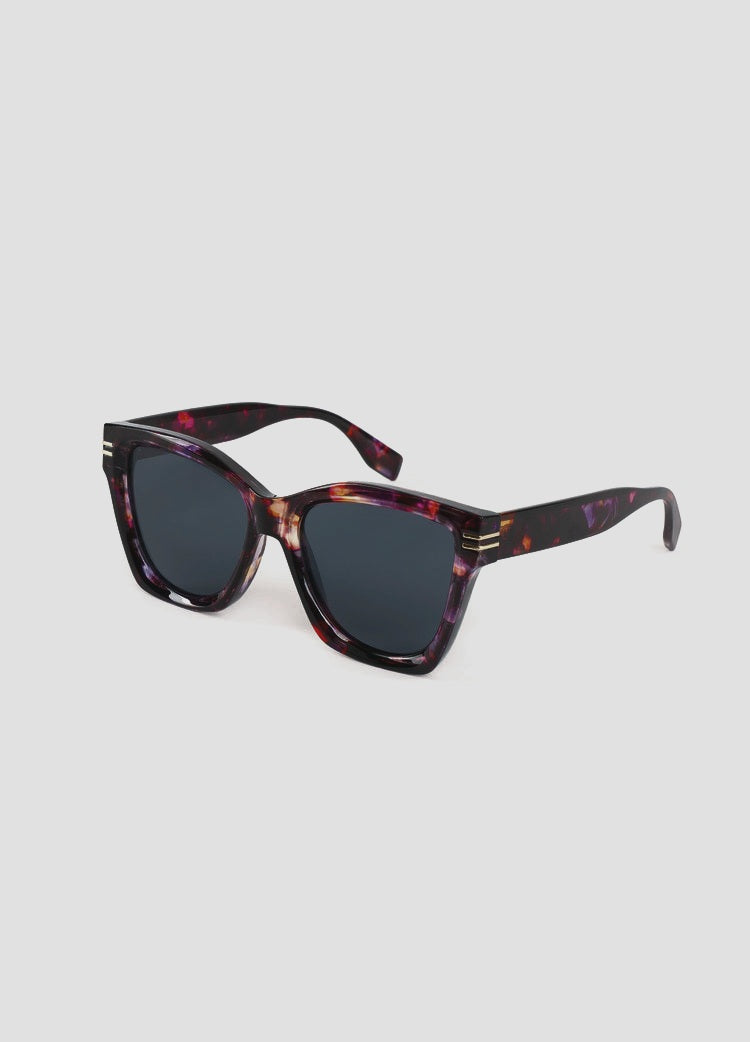 POWDER ISOLDE CLARET TORTOISESHELL SUNGLASSES