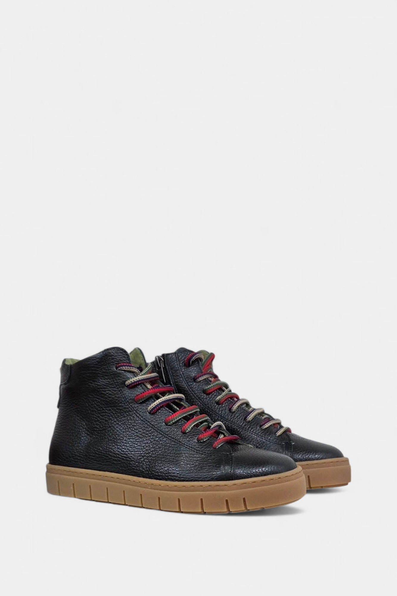 JOSE SAENZ RURAL BLACK LEATHER BOOTS