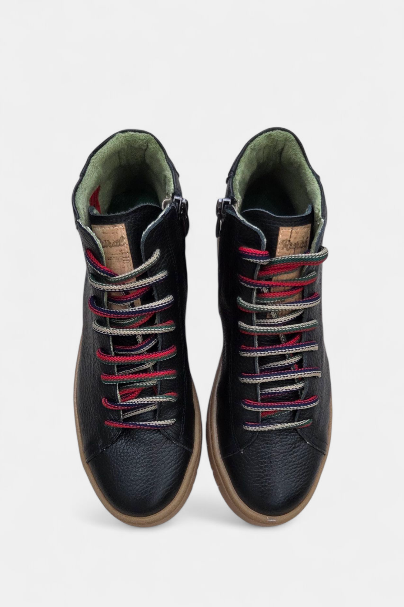 JOSE SAENZ RURAL BLACK LEATHER BOOTS