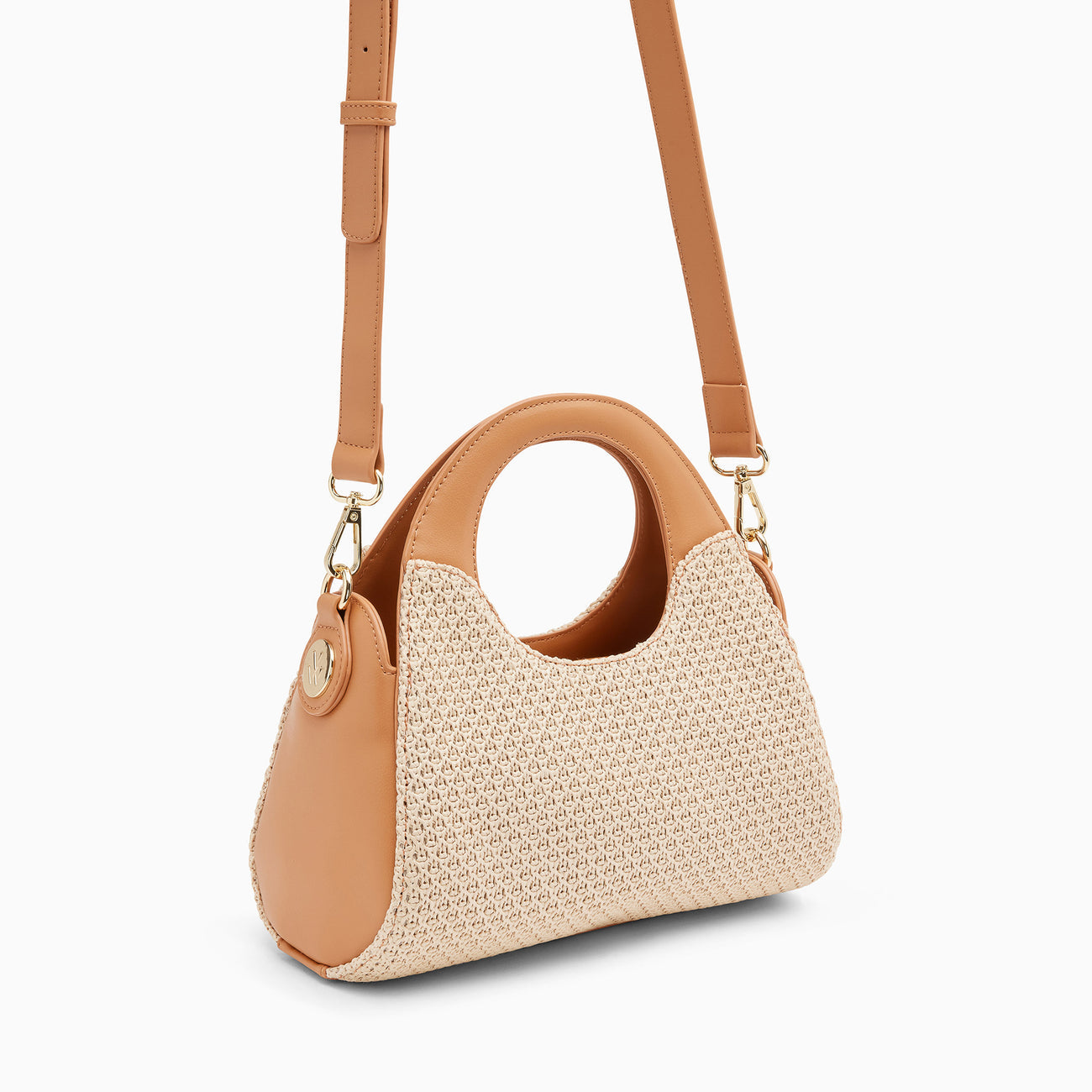 VANESSA WU TESSA CAMEL/BEIGE BAG
