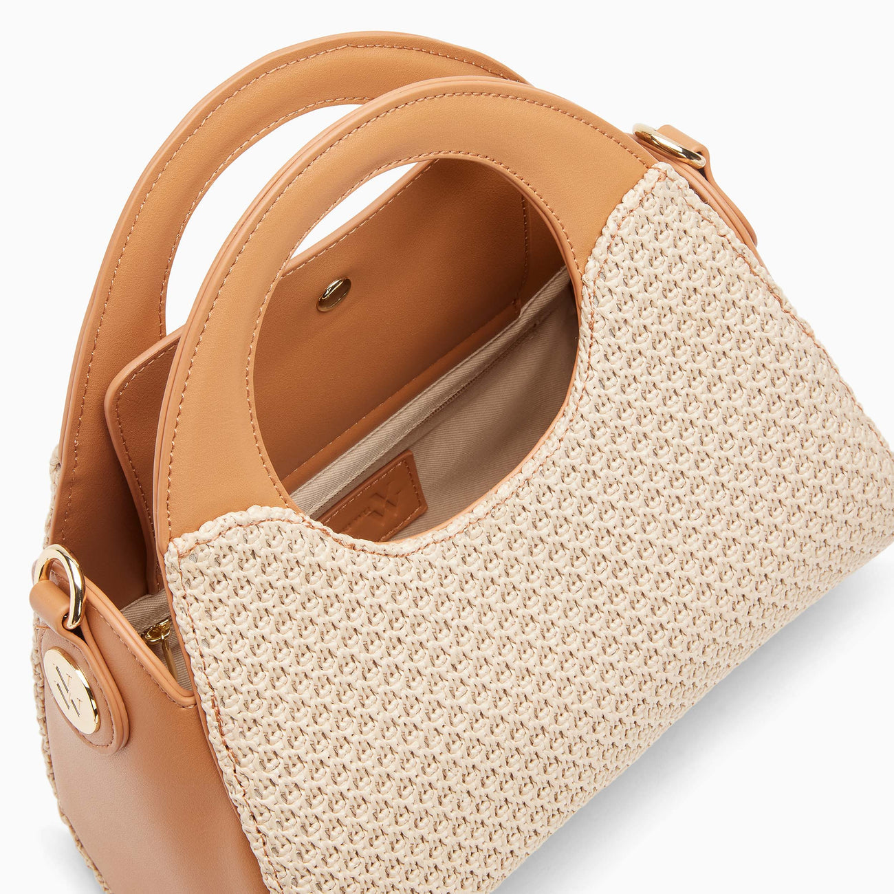 VANESSA WU TESSA CAMEL/BEIGE BAG