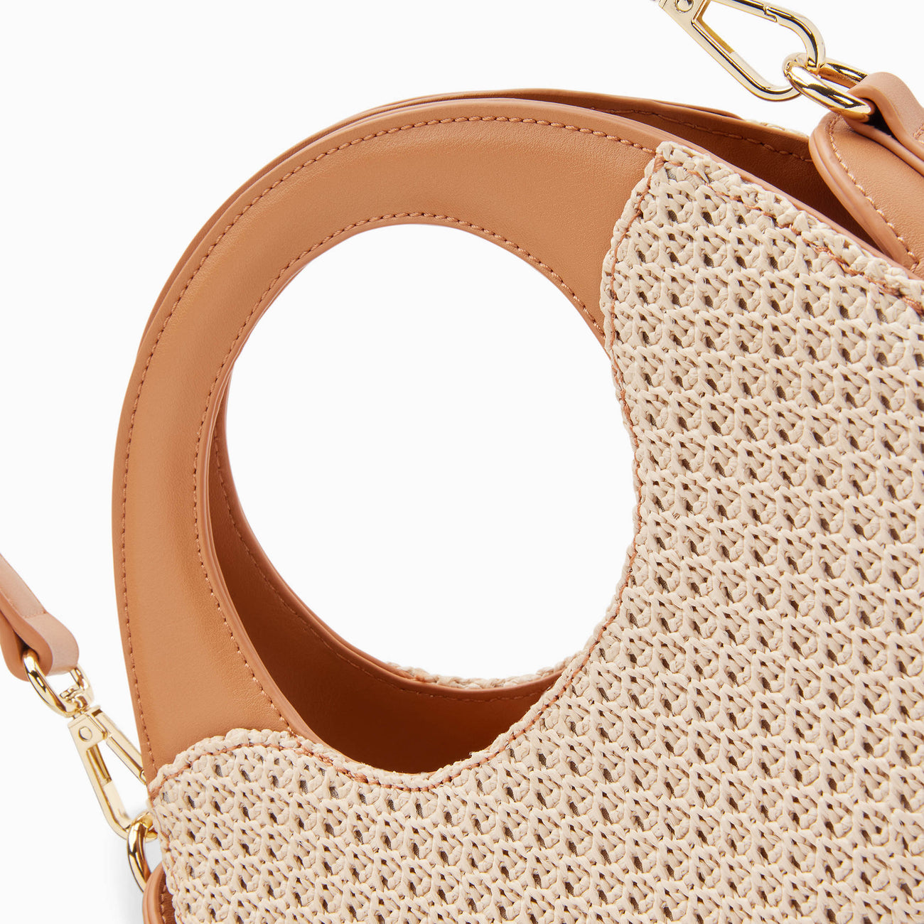 VANESSA WU TESSA CAMEL/BEIGE BAG