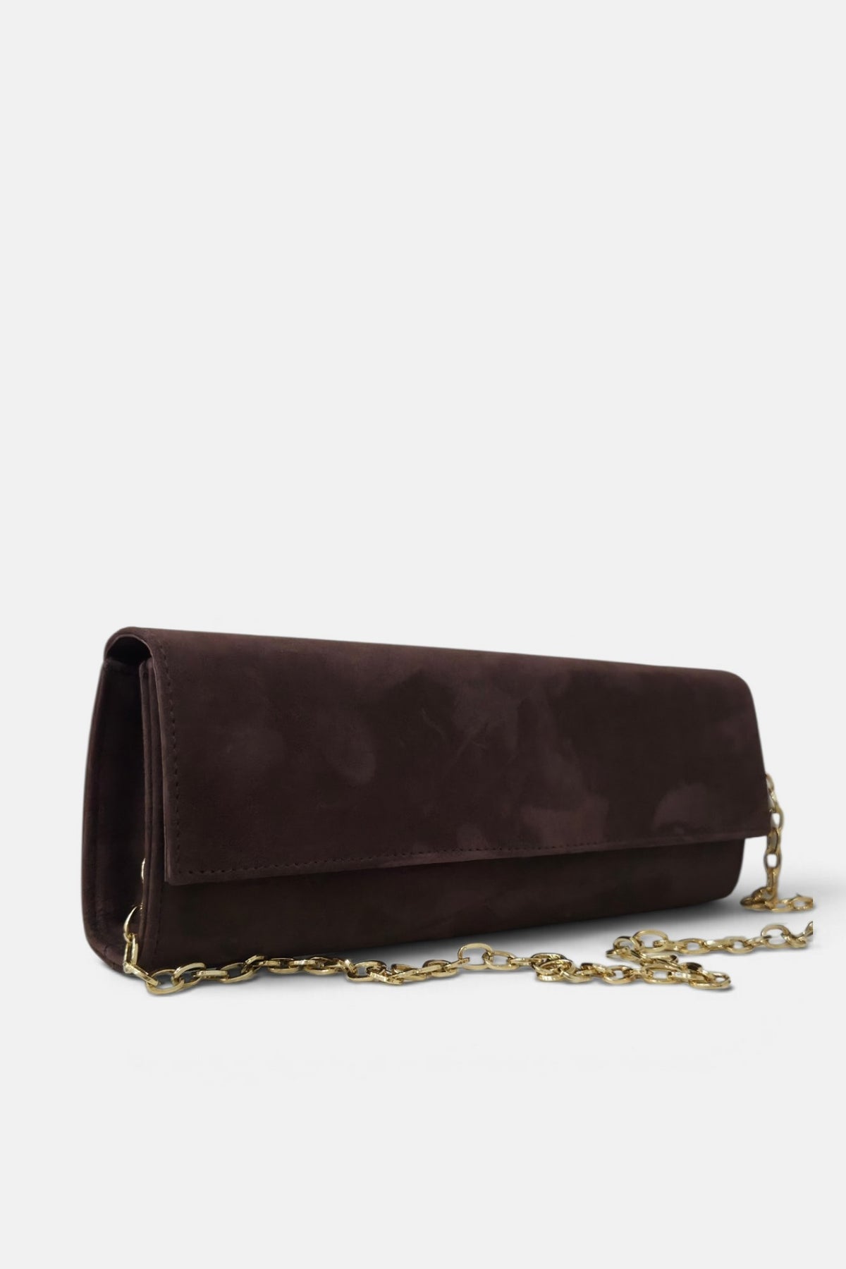 MARIAN BROWN SUEDE BAG