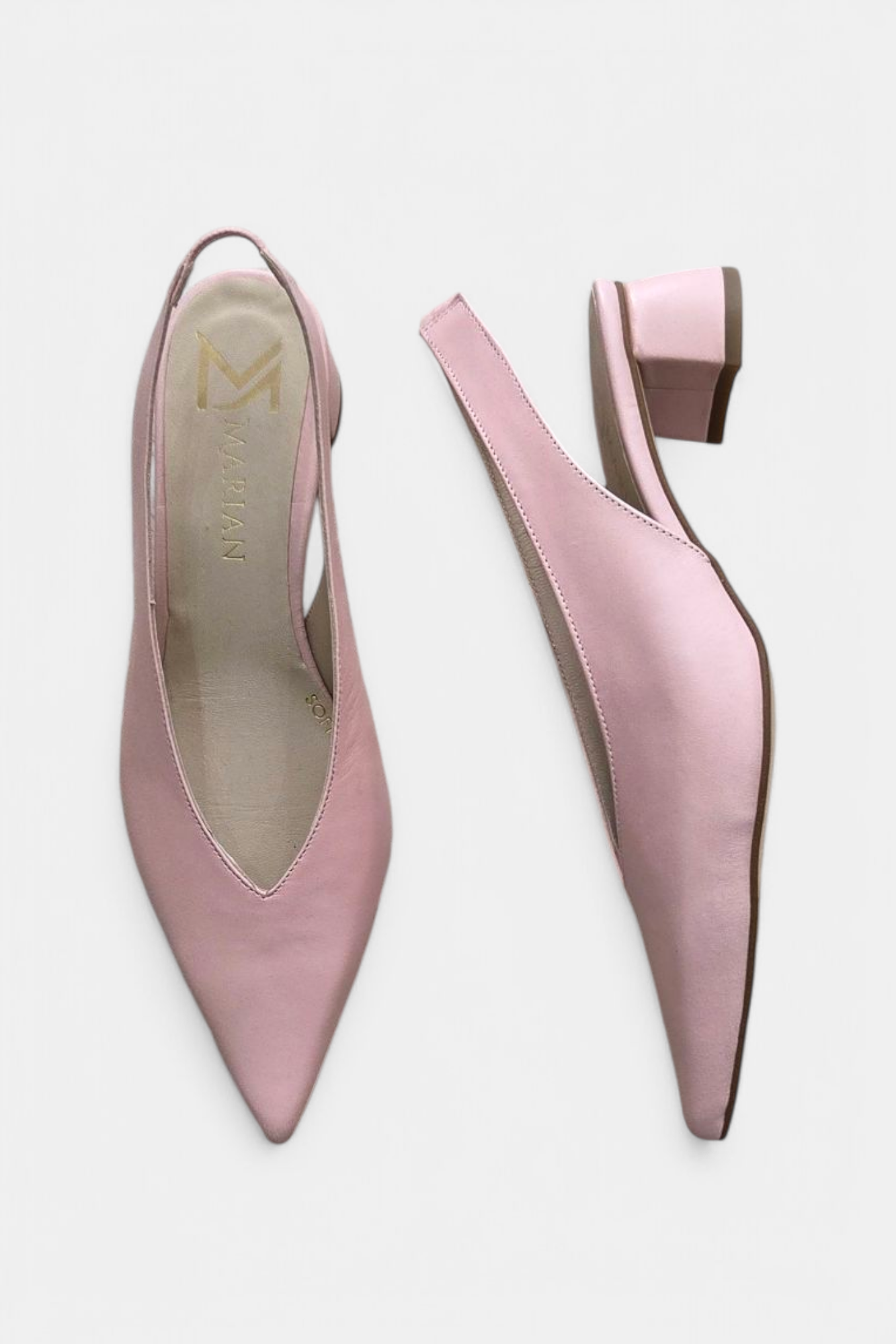 MARIAN 1203 BABY PINK SLINGBACK HEEL