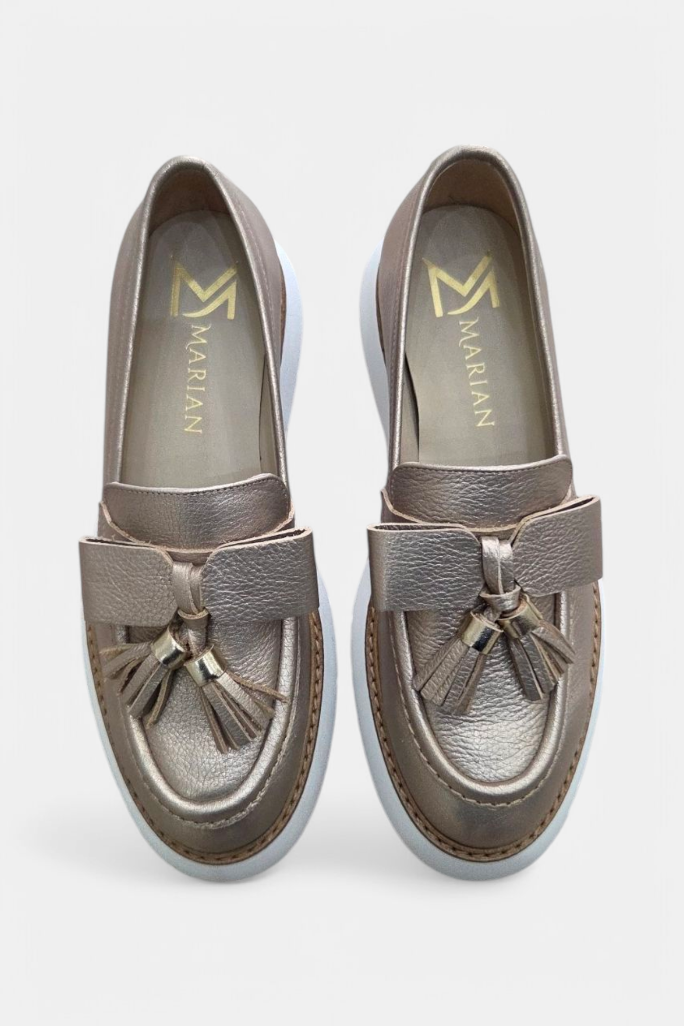 MARIAN 9206 CHAMPAGNE LEATHER LOAFER