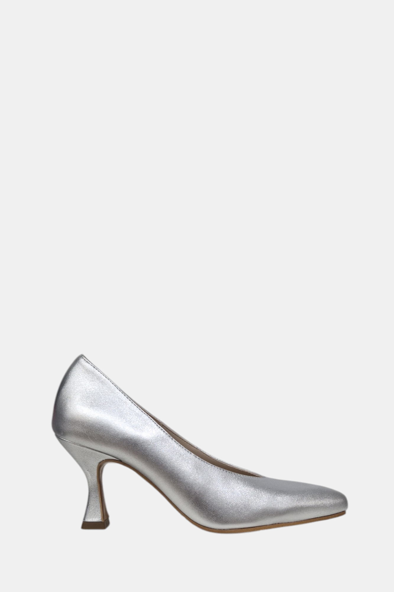 MARIAN 4601 SILVER LEATHER HEEL