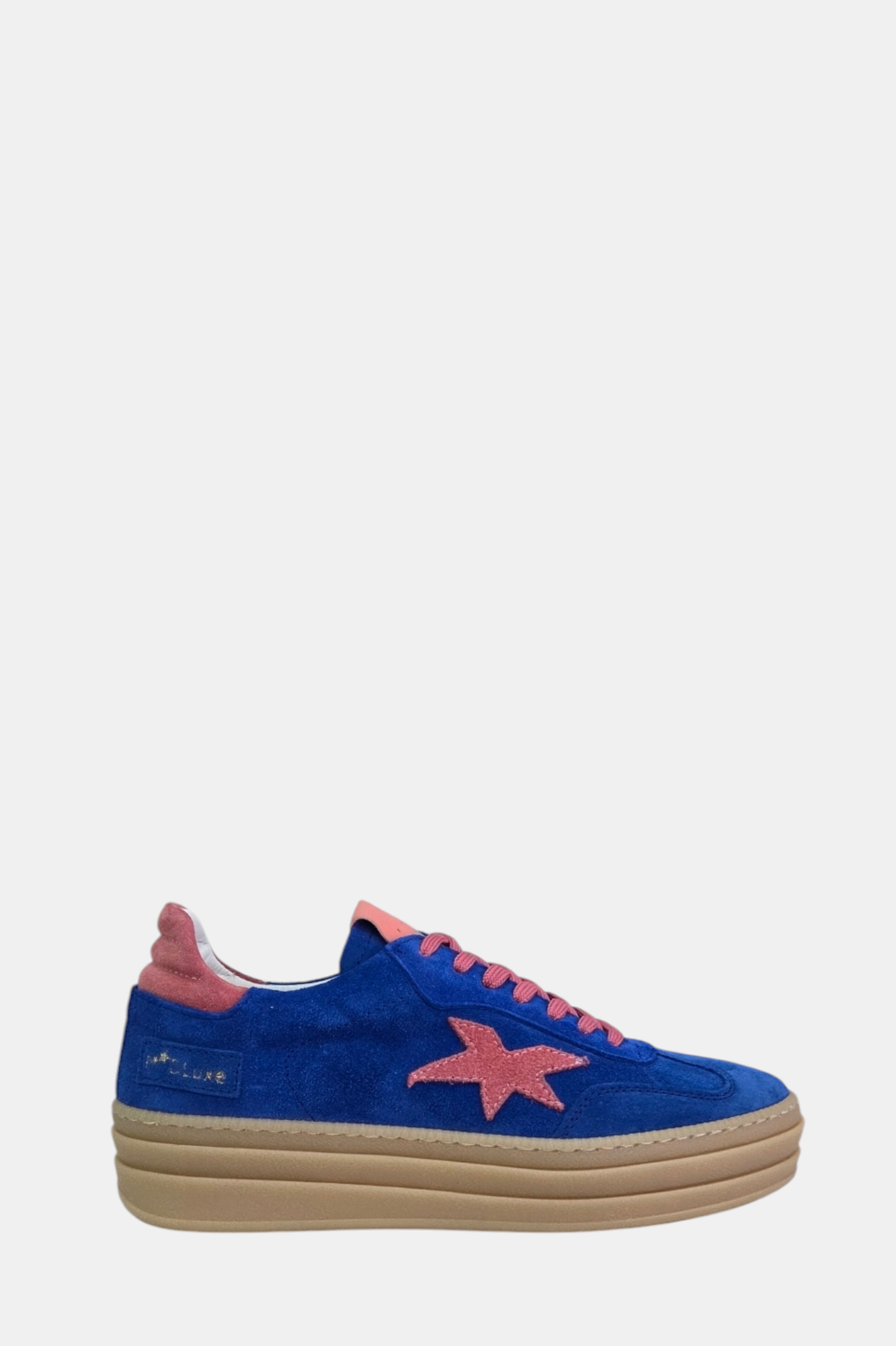 MELINE BLUE SUEDE TRAINERS