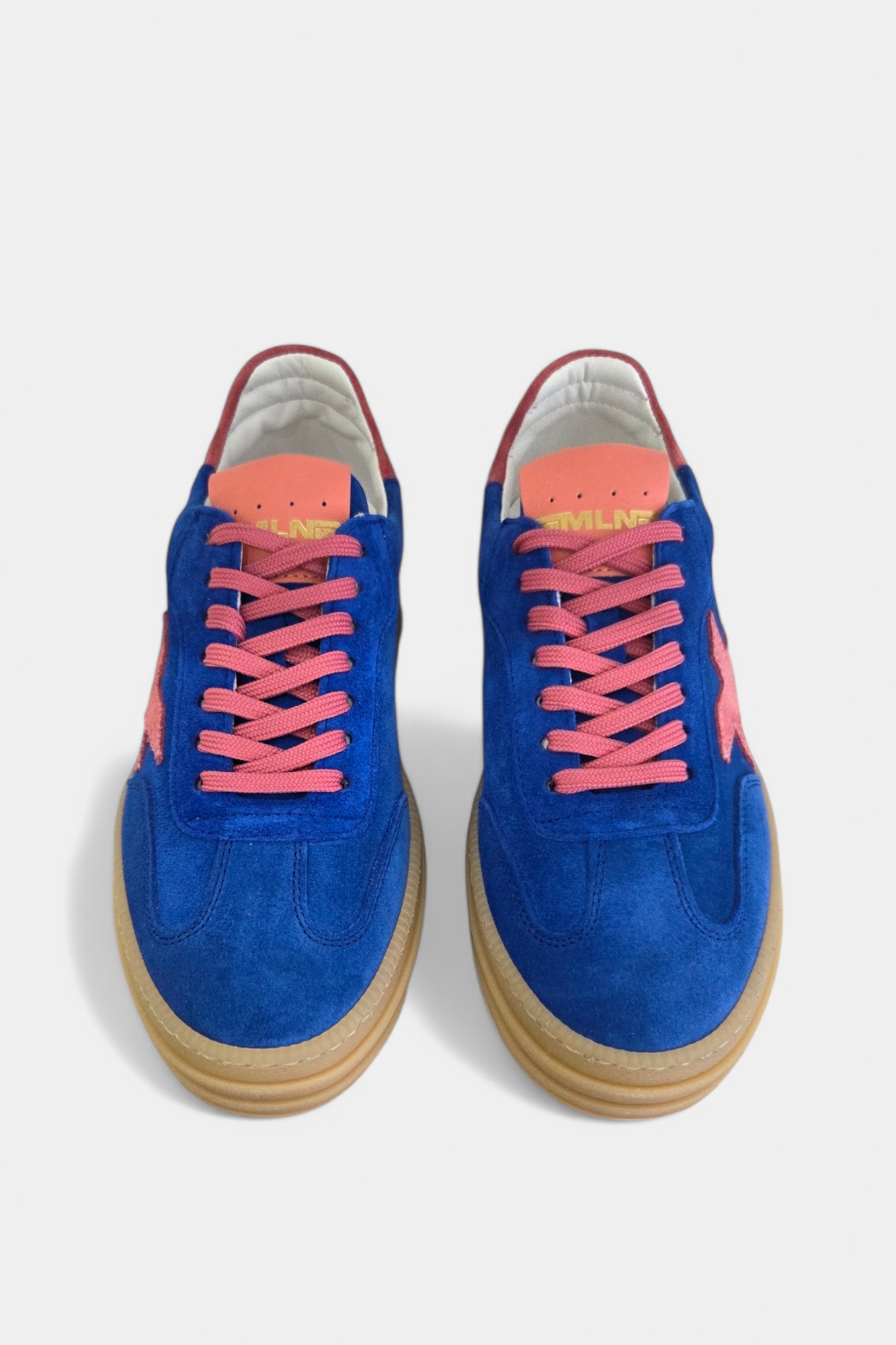 MELINE BLUE SUEDE TRAINERS