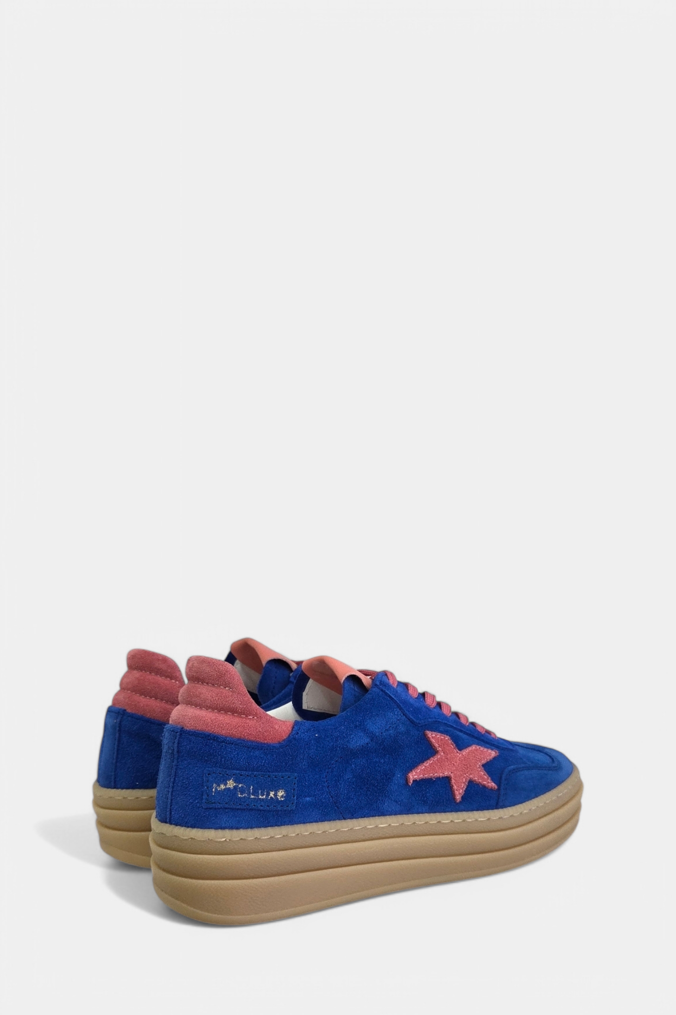 MELINE BLUE SUEDE TRAINERS