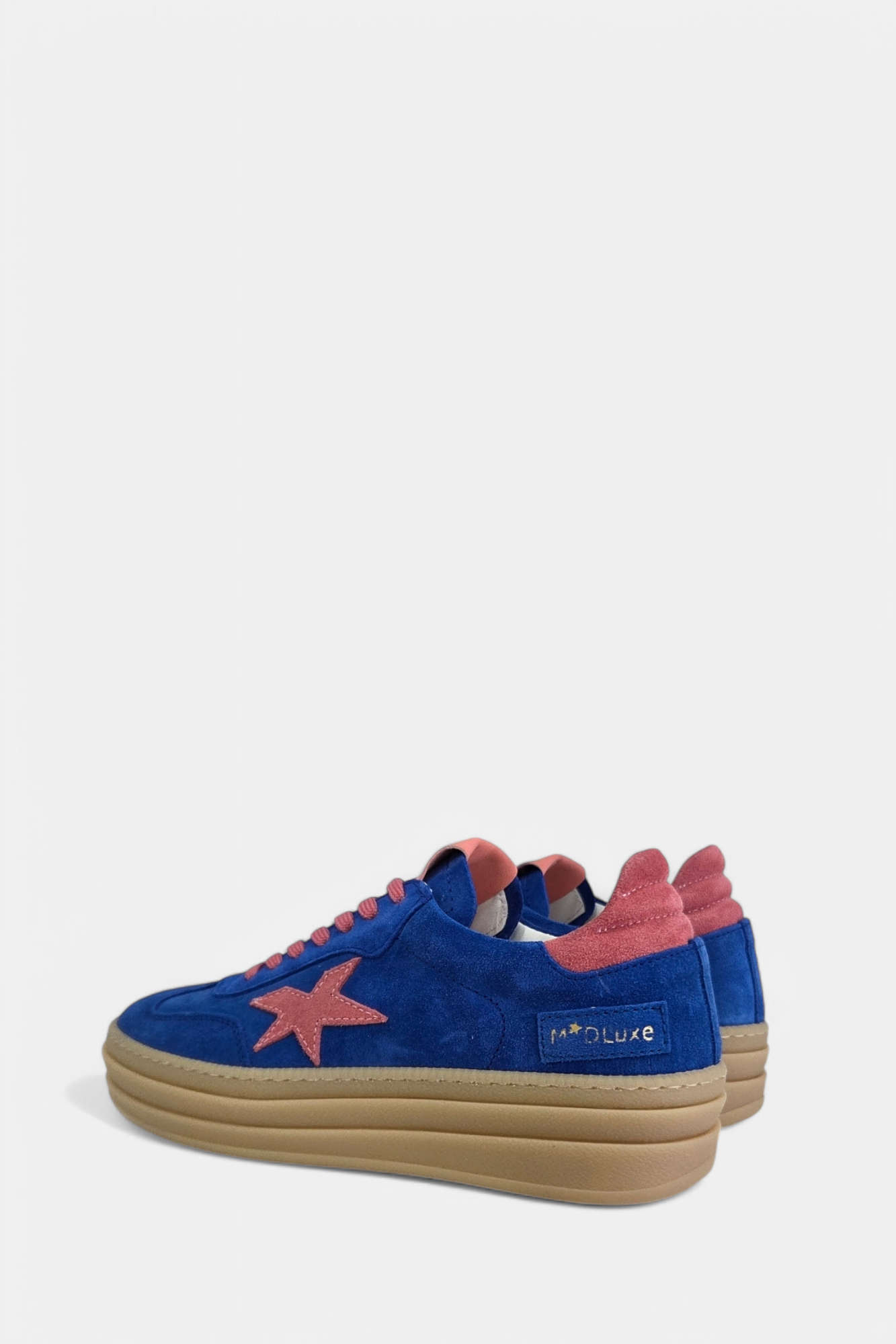 MELINE BLUE SUEDE TRAINERS