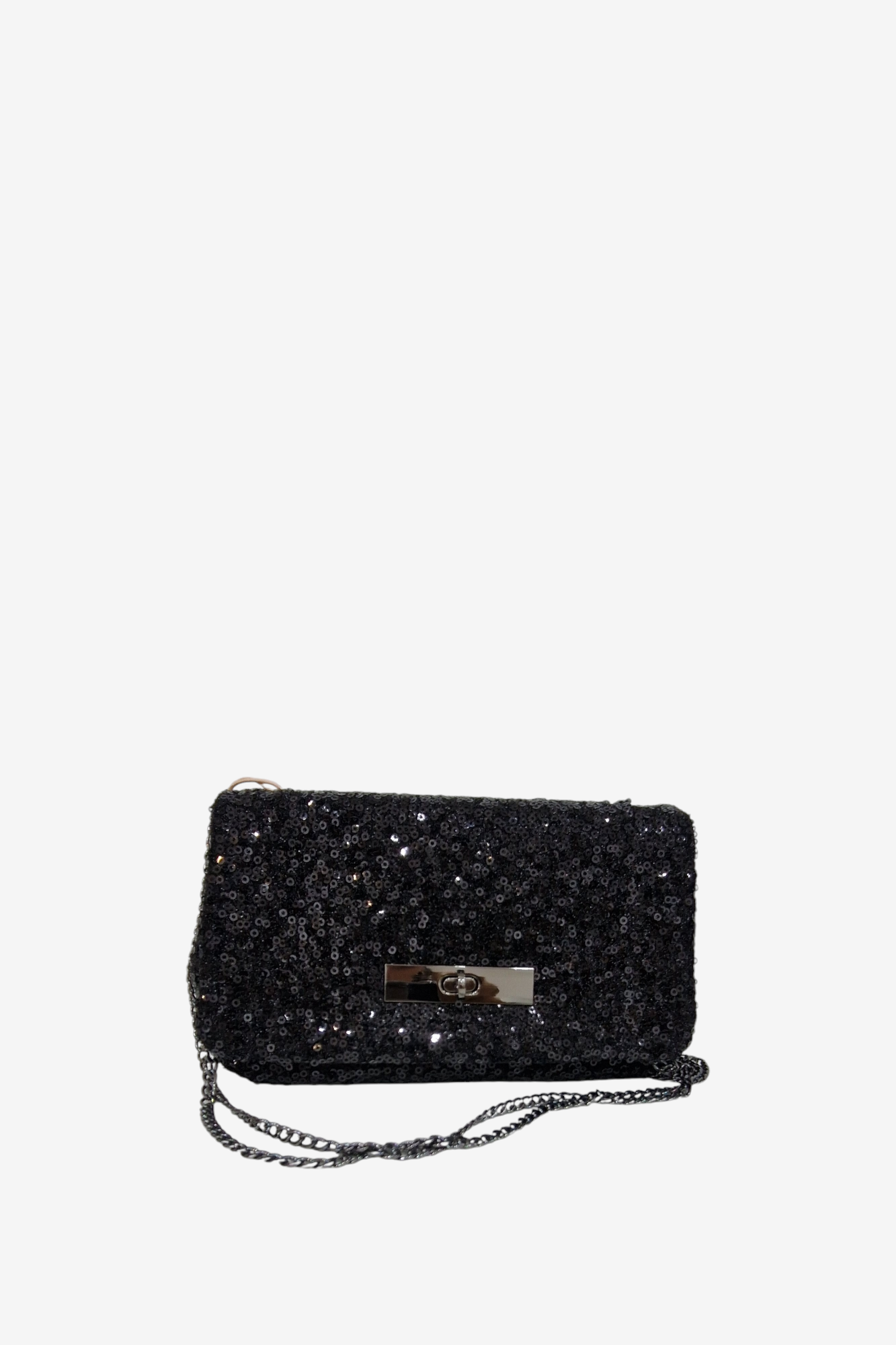 MENBUR 85752 BLACK SEQUIN BAG