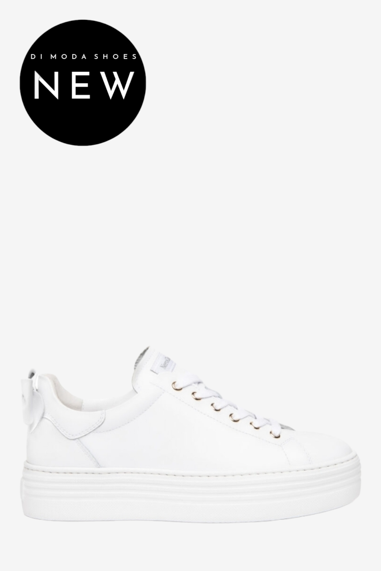 White 2025 bow trainers