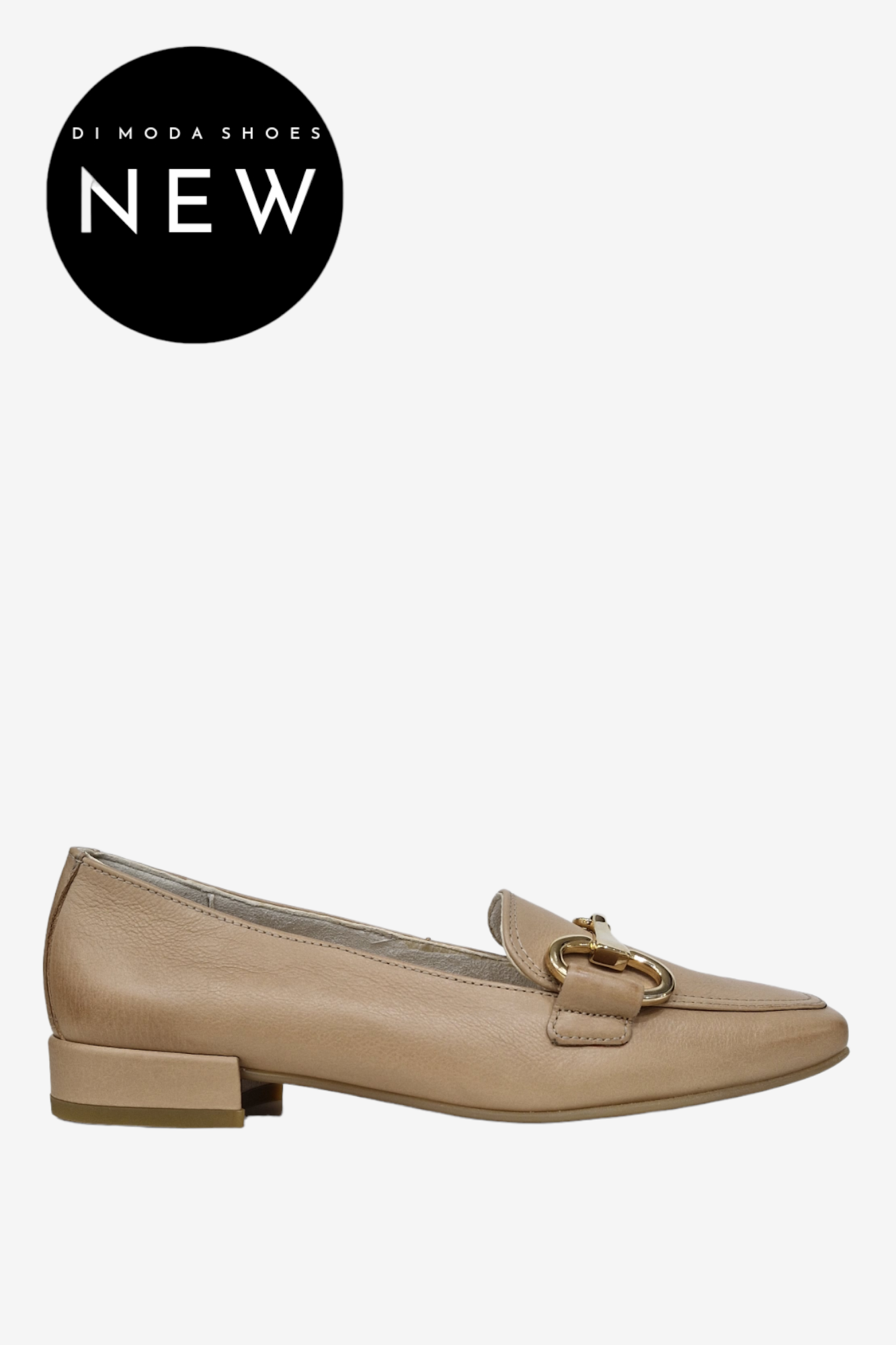 PAUL GREEN 2942 SAND LEATHER LOAFERS