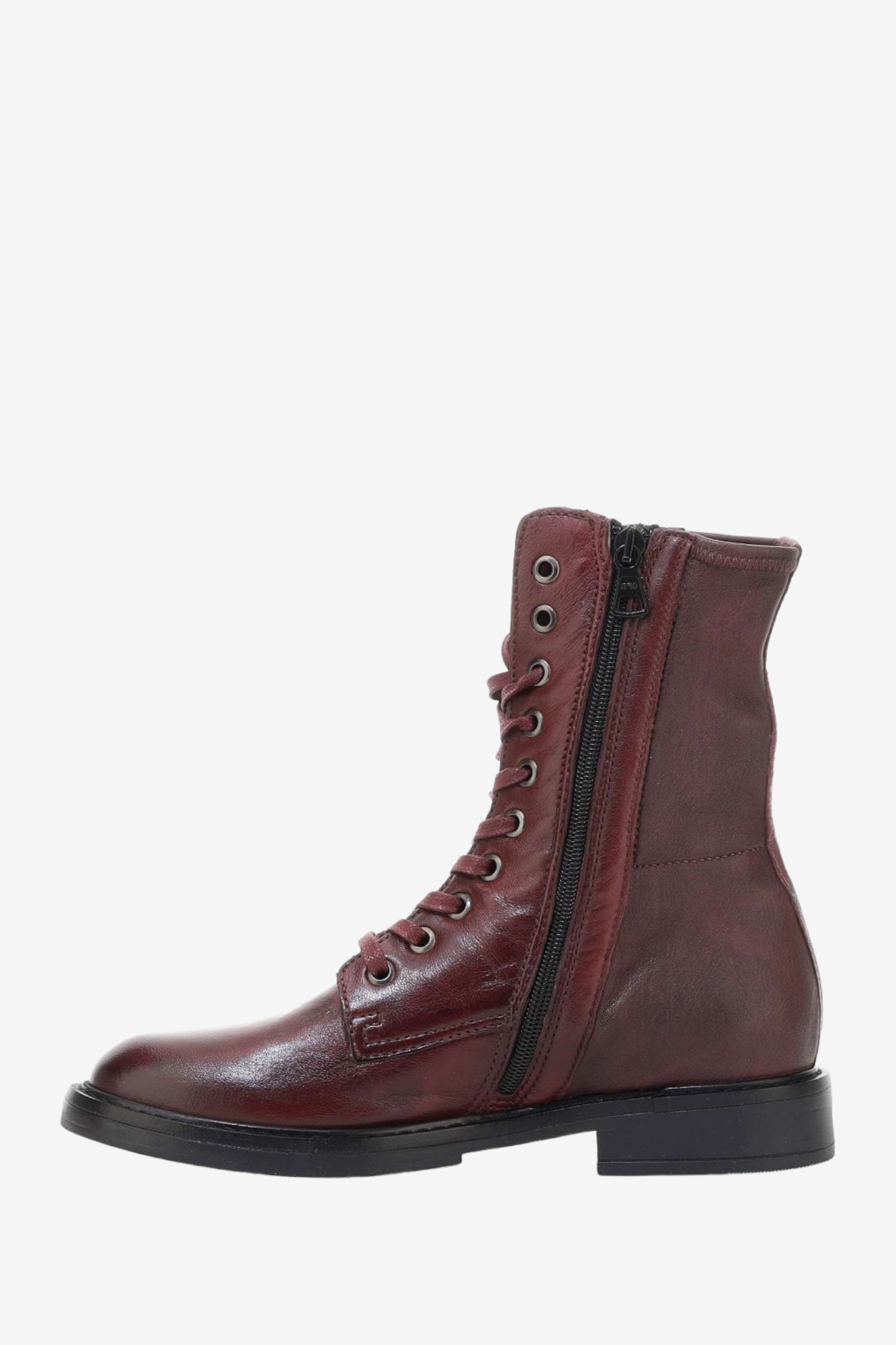 MJUS 81201 BURGUNDY LEATHER BOOT