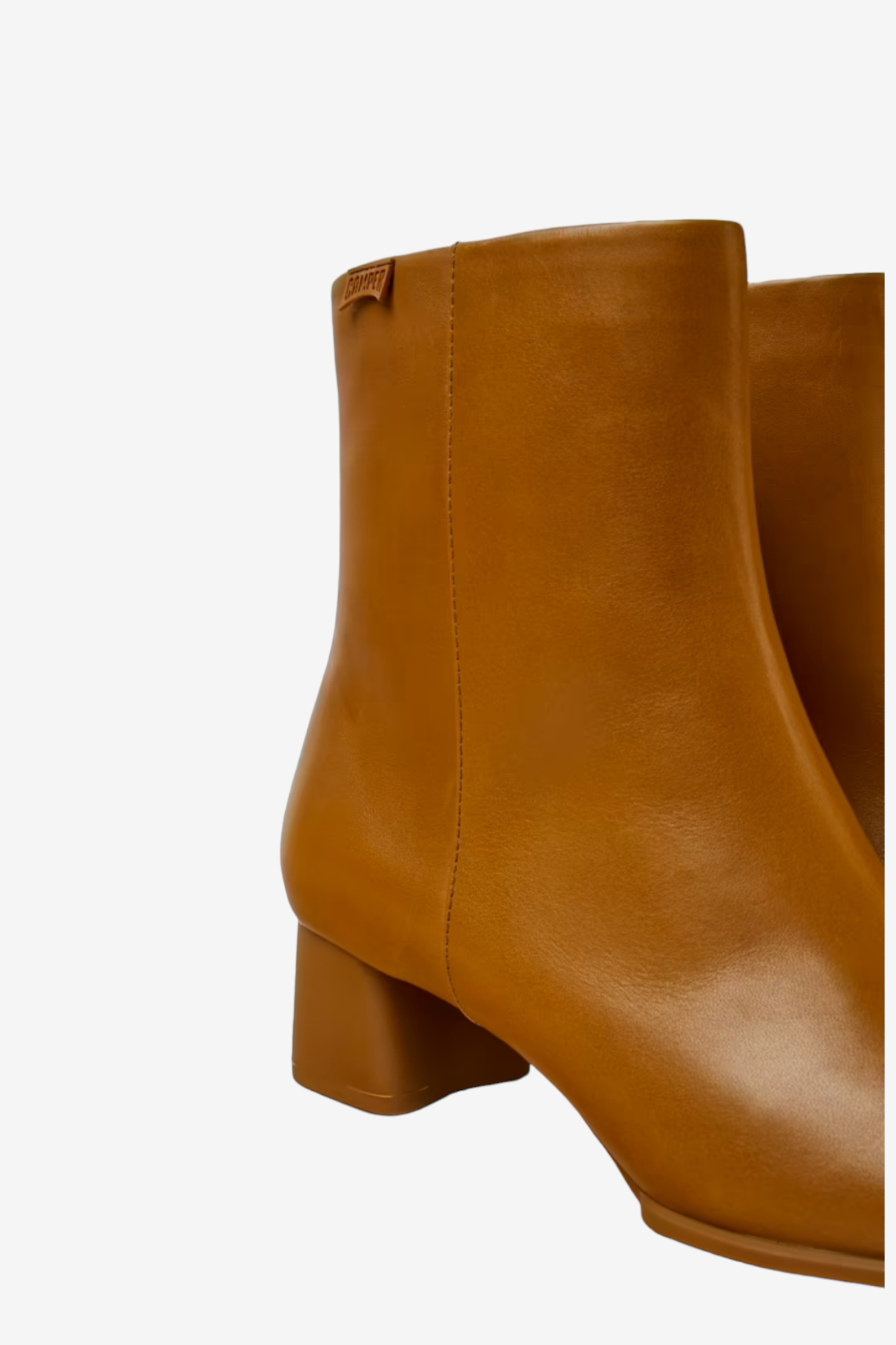 CAMPER CAMEL LEATHER BOOT