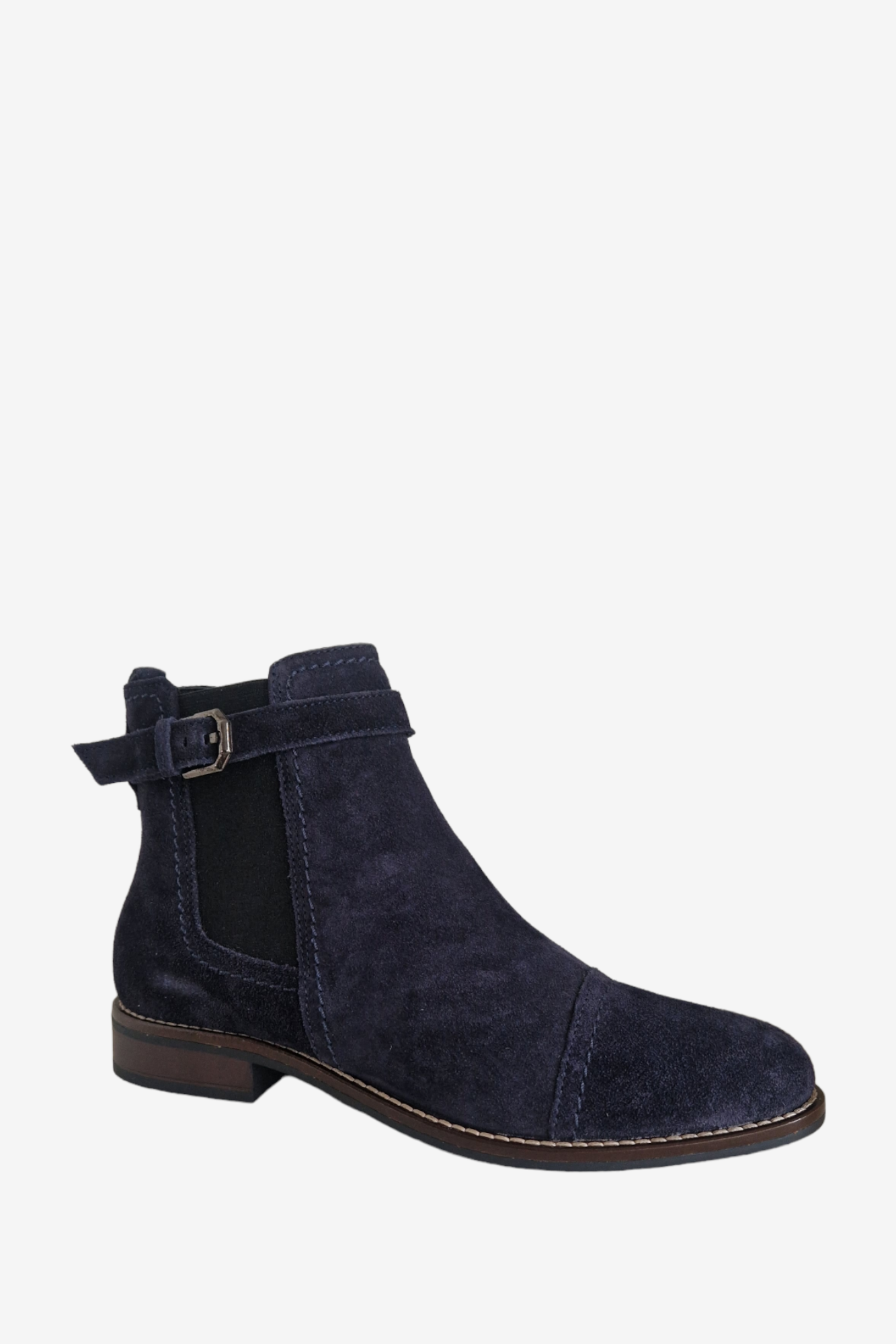 CARA JUMP NAVY SUEDE BOOT