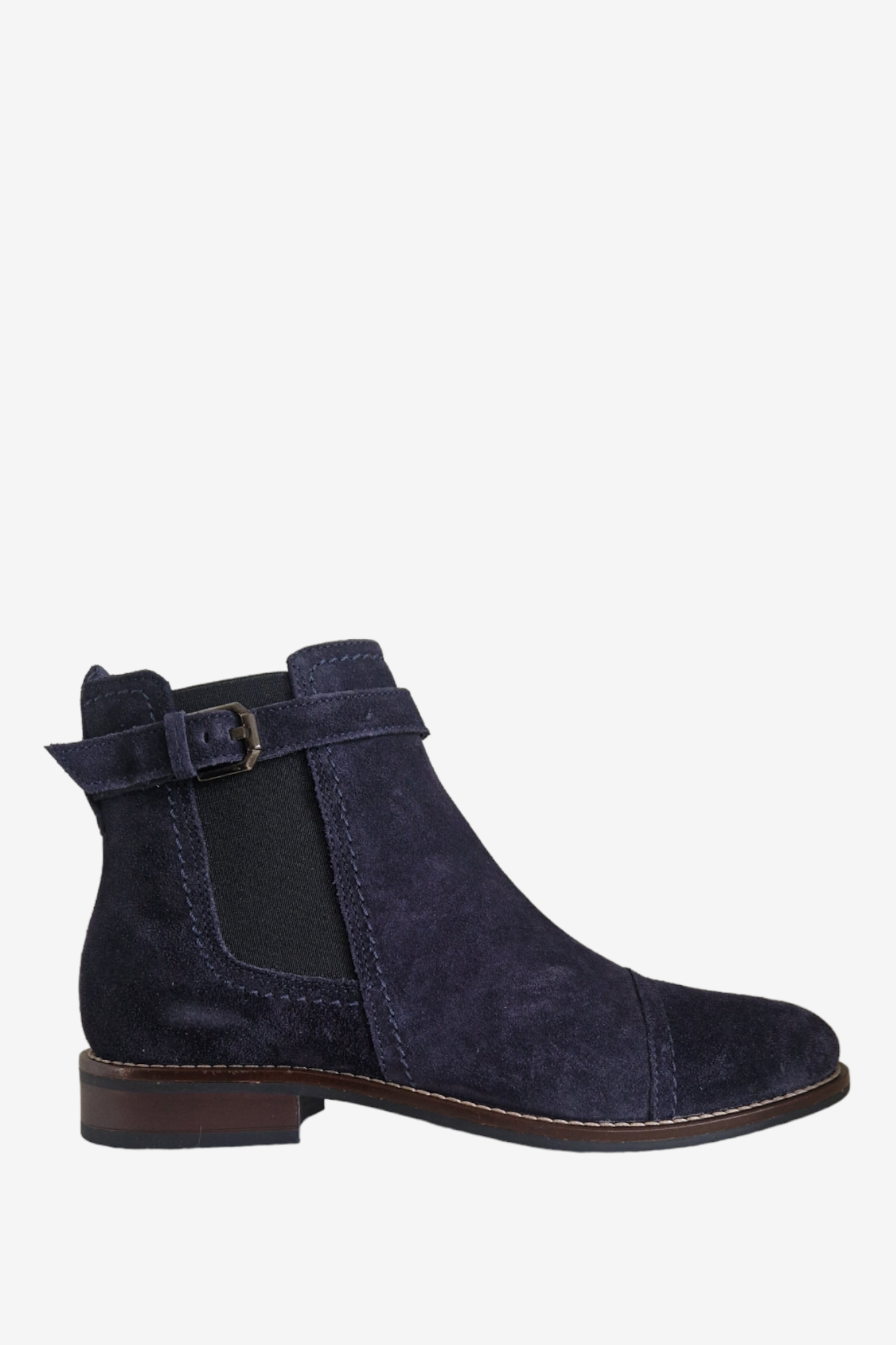 CARA JUMP NAVY SUEDE BOOT
