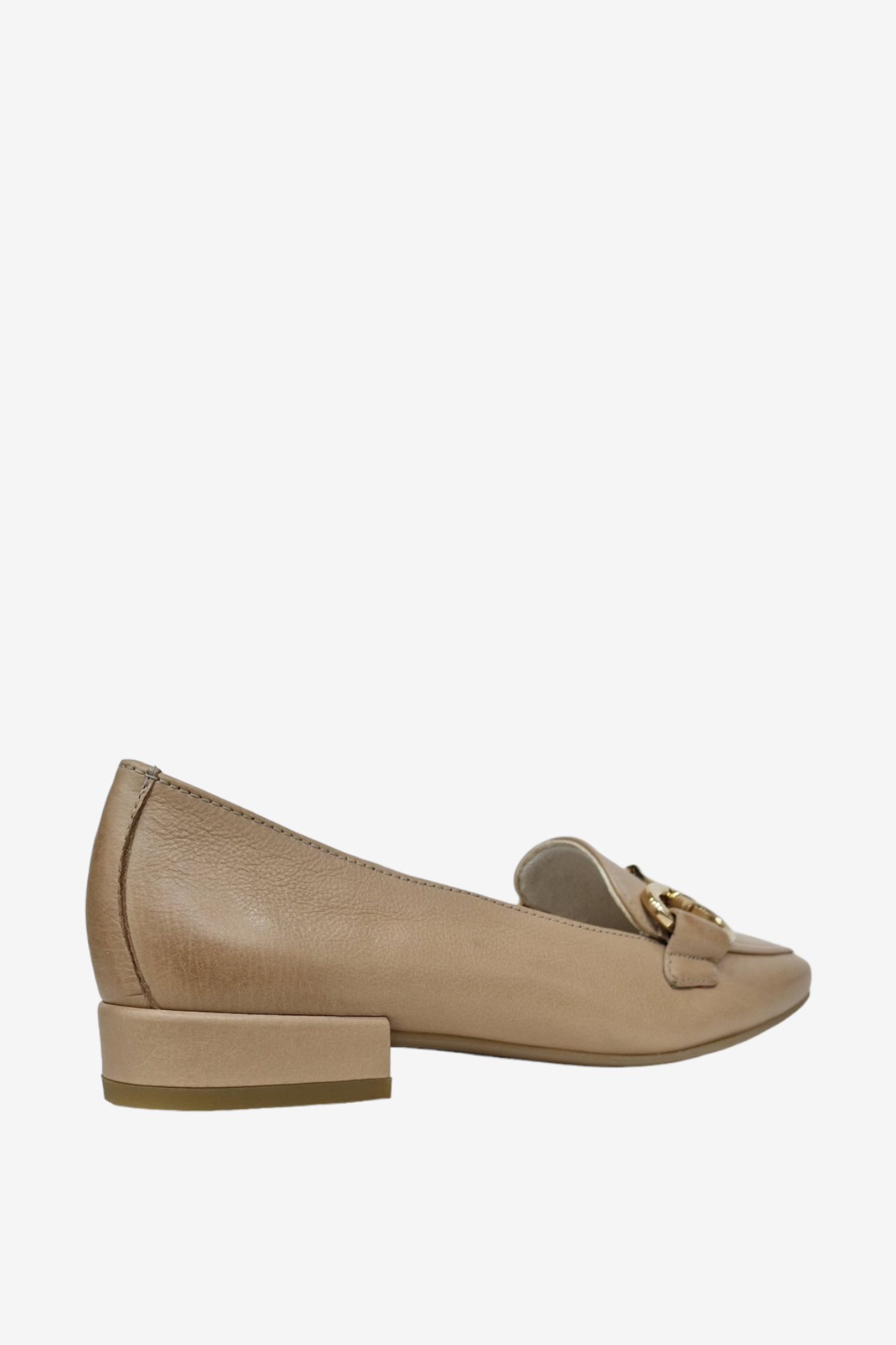 PAUL GREEN 2942 SAND LEATHER LOAFERS