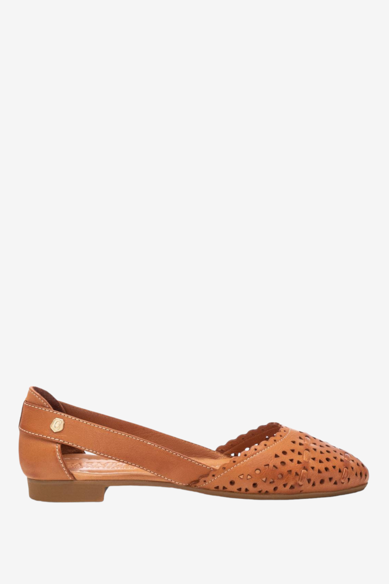CARMELA 161581 TAN LEATHER PUMP