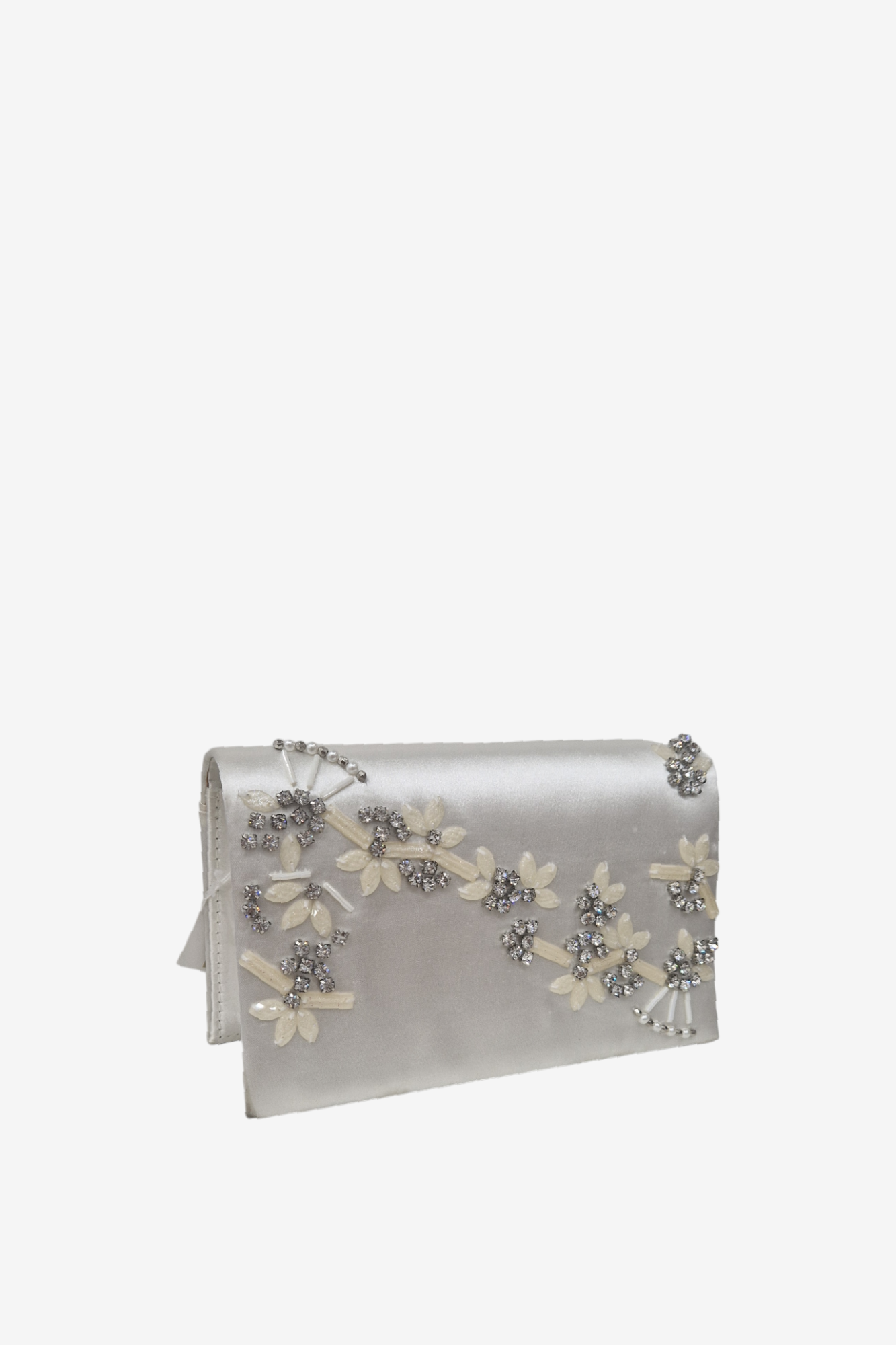MENBUR OFF WHITE EMBROIDERED BAG
