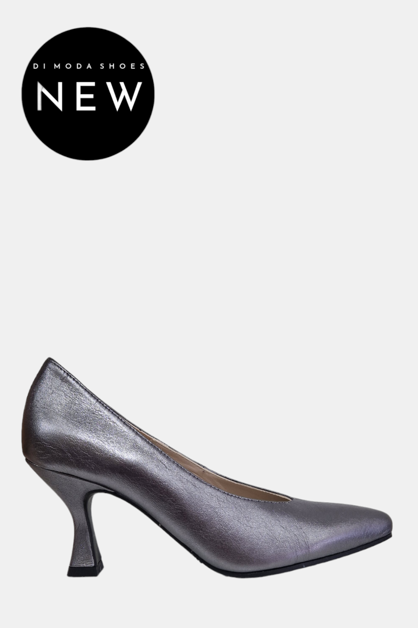 MARIAN 4601 PEWTER HEELS Di Moda Shoes