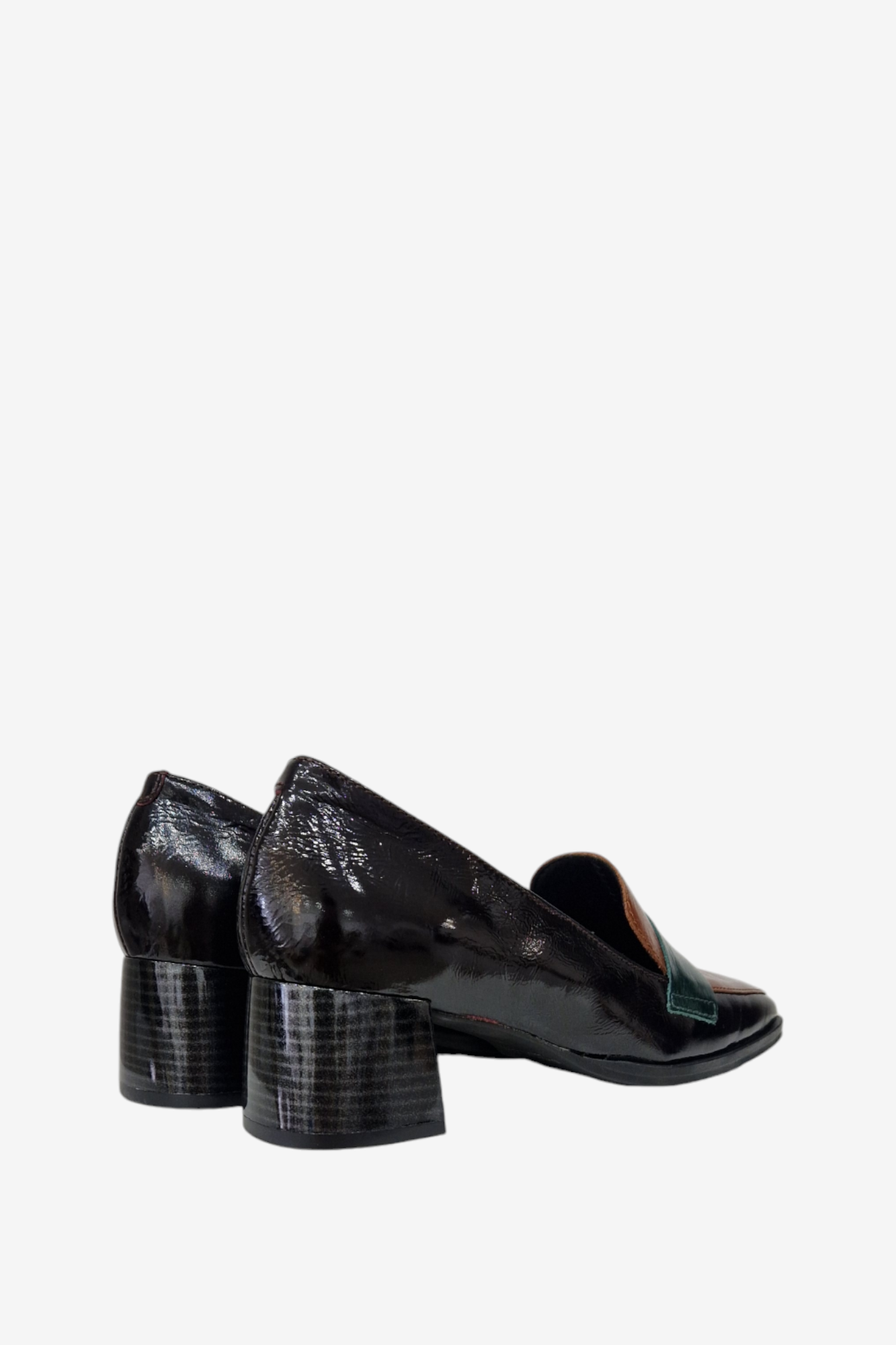 D'CHICAS 4725 HEELED LEATHER LOAFER