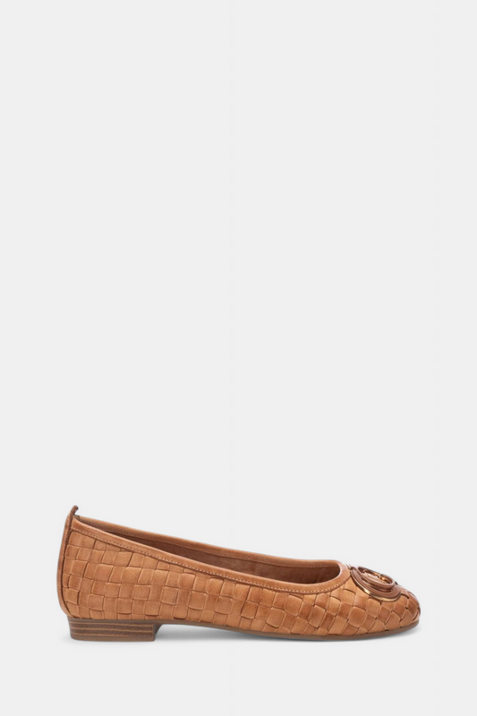 CARMELA 162169 TAN LEATHER PUMP
