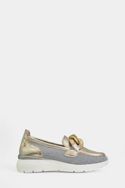 CARMELA 162270 GOLD SHOES