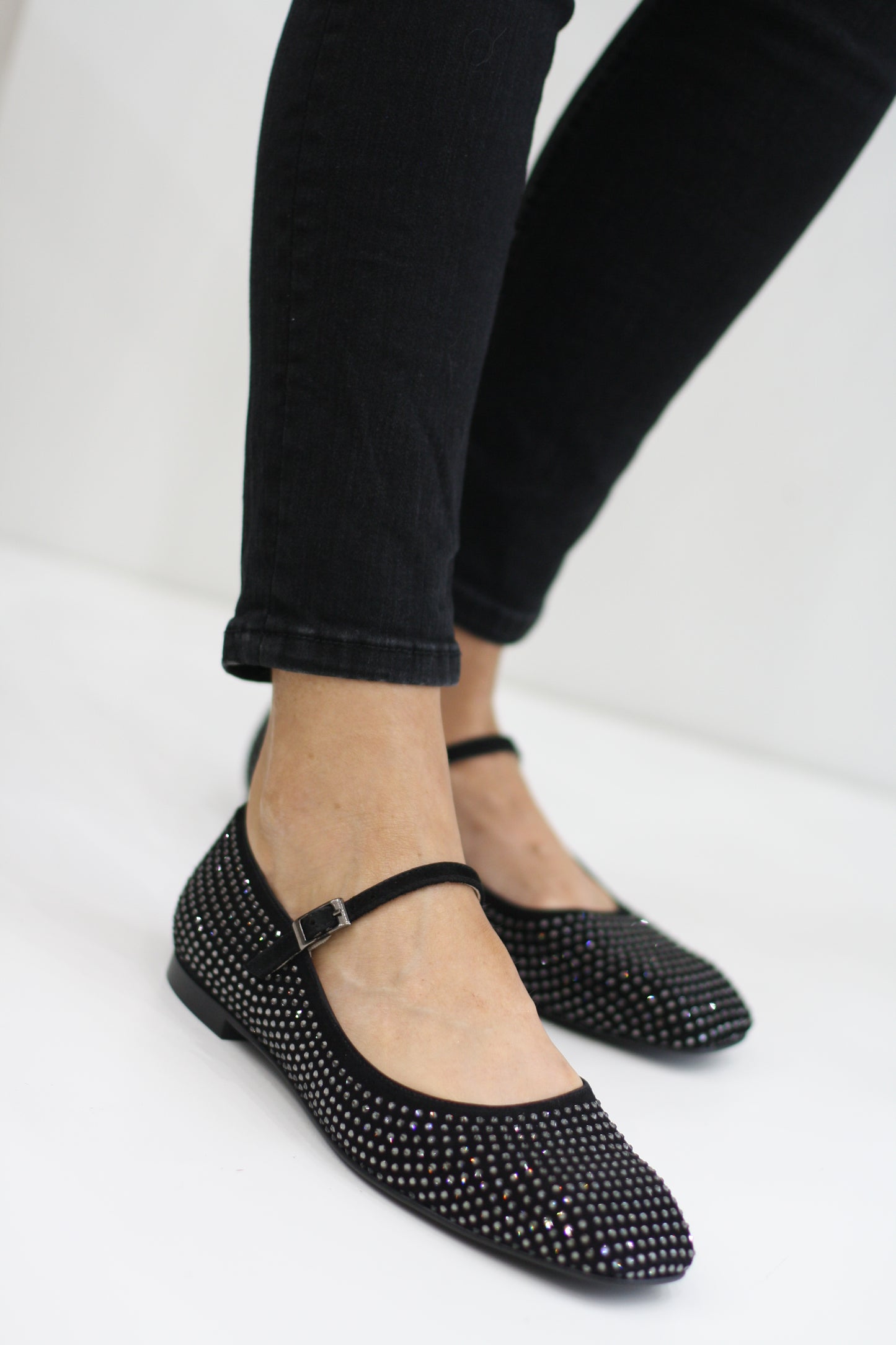 MARIAN 24104 BLACK DIAMONTE MARYJANE LOAFER