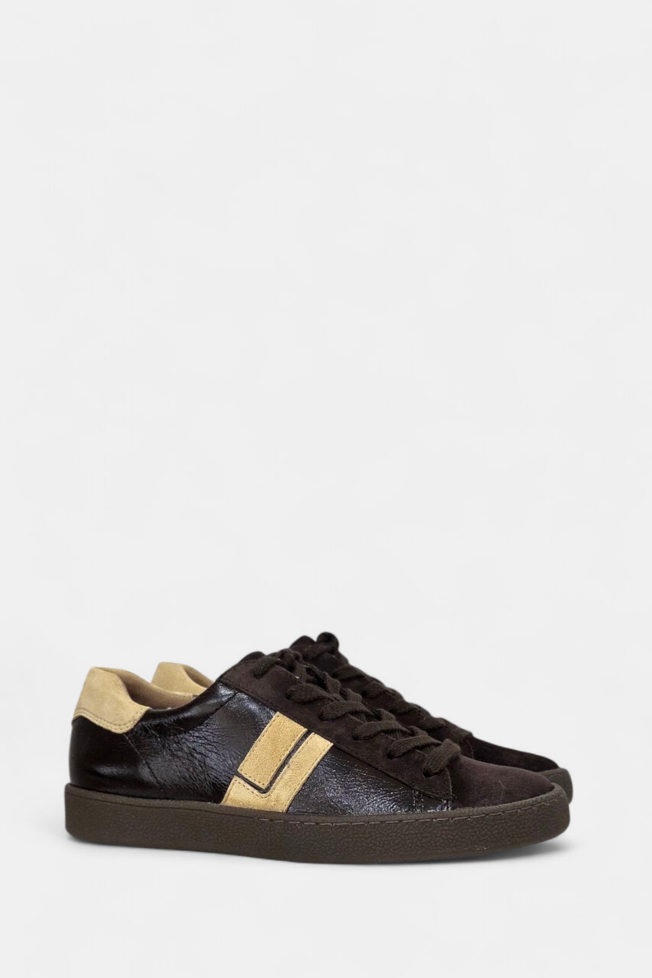 PAUL GREEN 5464 MOCHA TRAINER