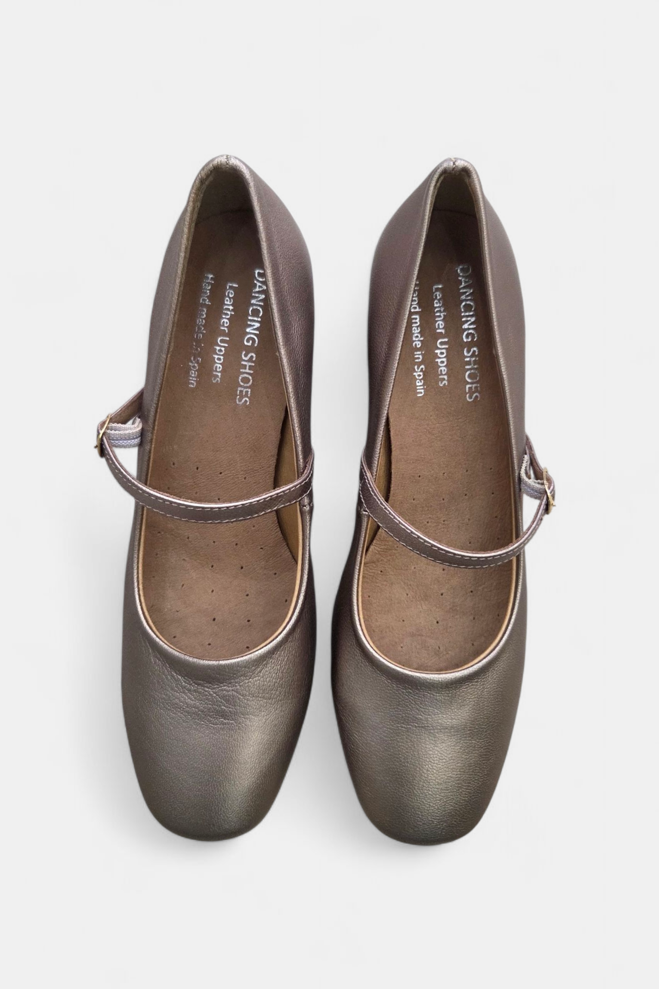 DANCING SHOES LEATHER CHAMPAGNE