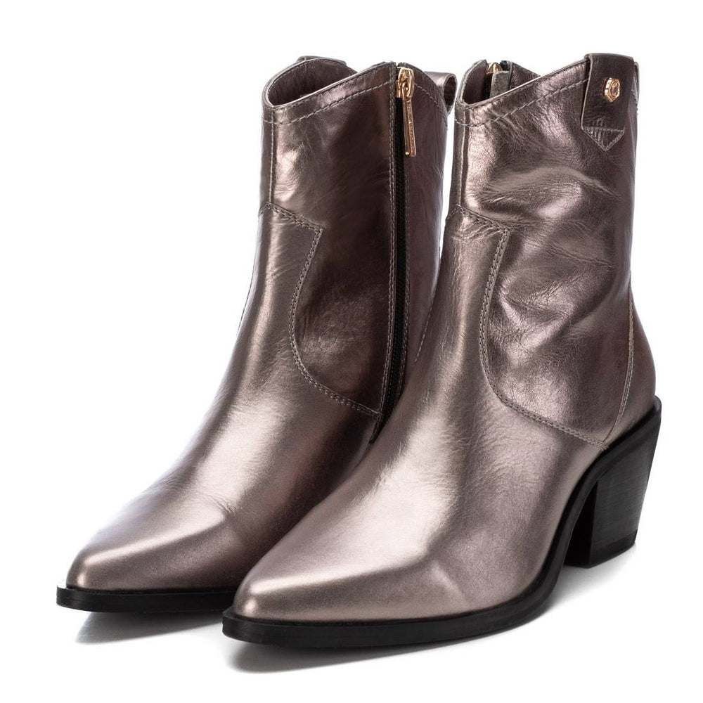 CARMELA 161776 PEWTER LEATHER BOOT