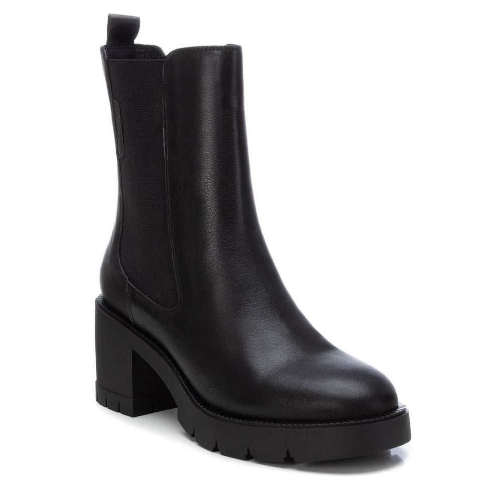 CARMELA 161902 BLACK LEATHER BHELSEA BOOT