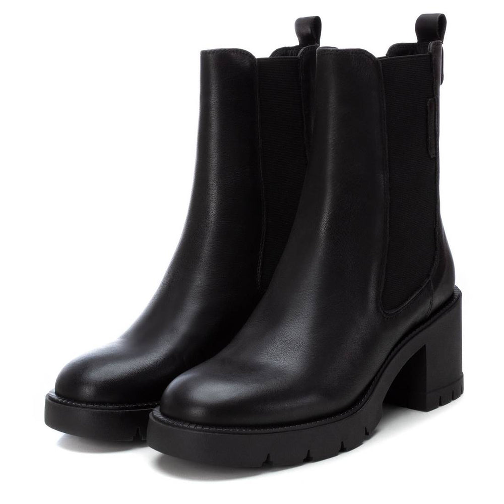 CARMELA 161902 BLACK LEATHER BHELSEA BOOT