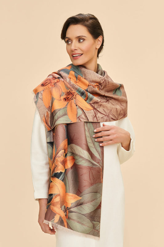 POWDER LUXURIOUS BOTANY BLISS SCARF