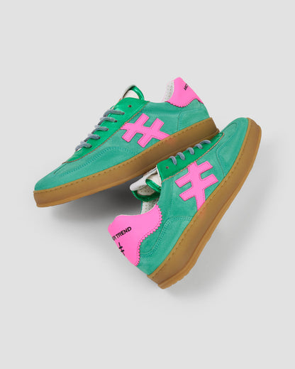 ANOTHER TREND GREEN/PINK TRAINER