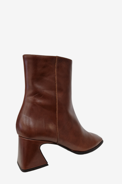 ANGEL ALARCON CHOCOLATE BROWN LEATHER BOOT