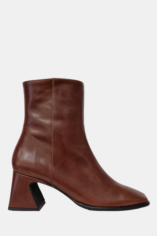 ANGEL ALARCON CHOCOLATE BROWN LEATHER BOOT