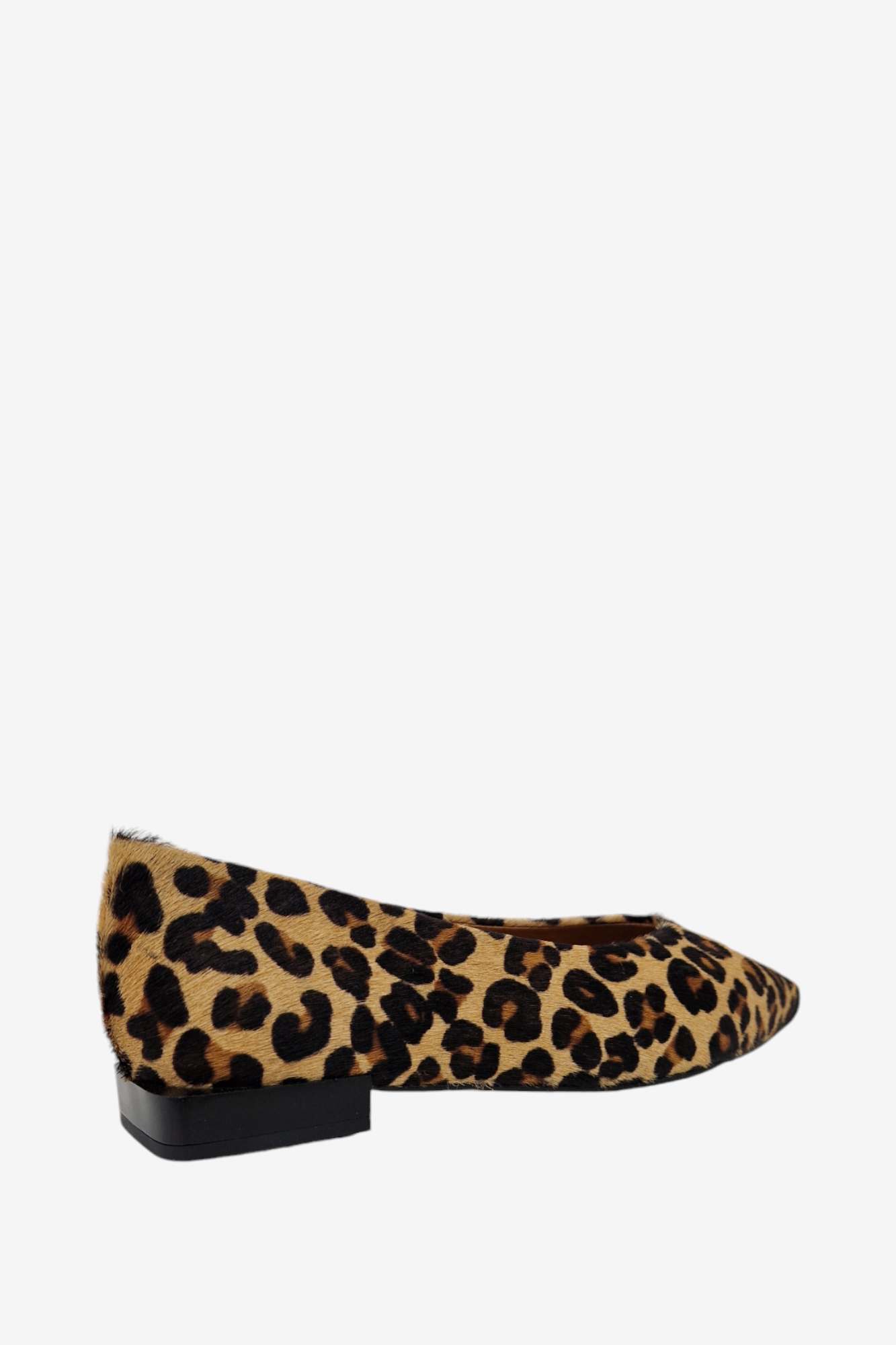 ANGEL ALARCON NAYUPE LEOPARD PONYHAIR PUMP