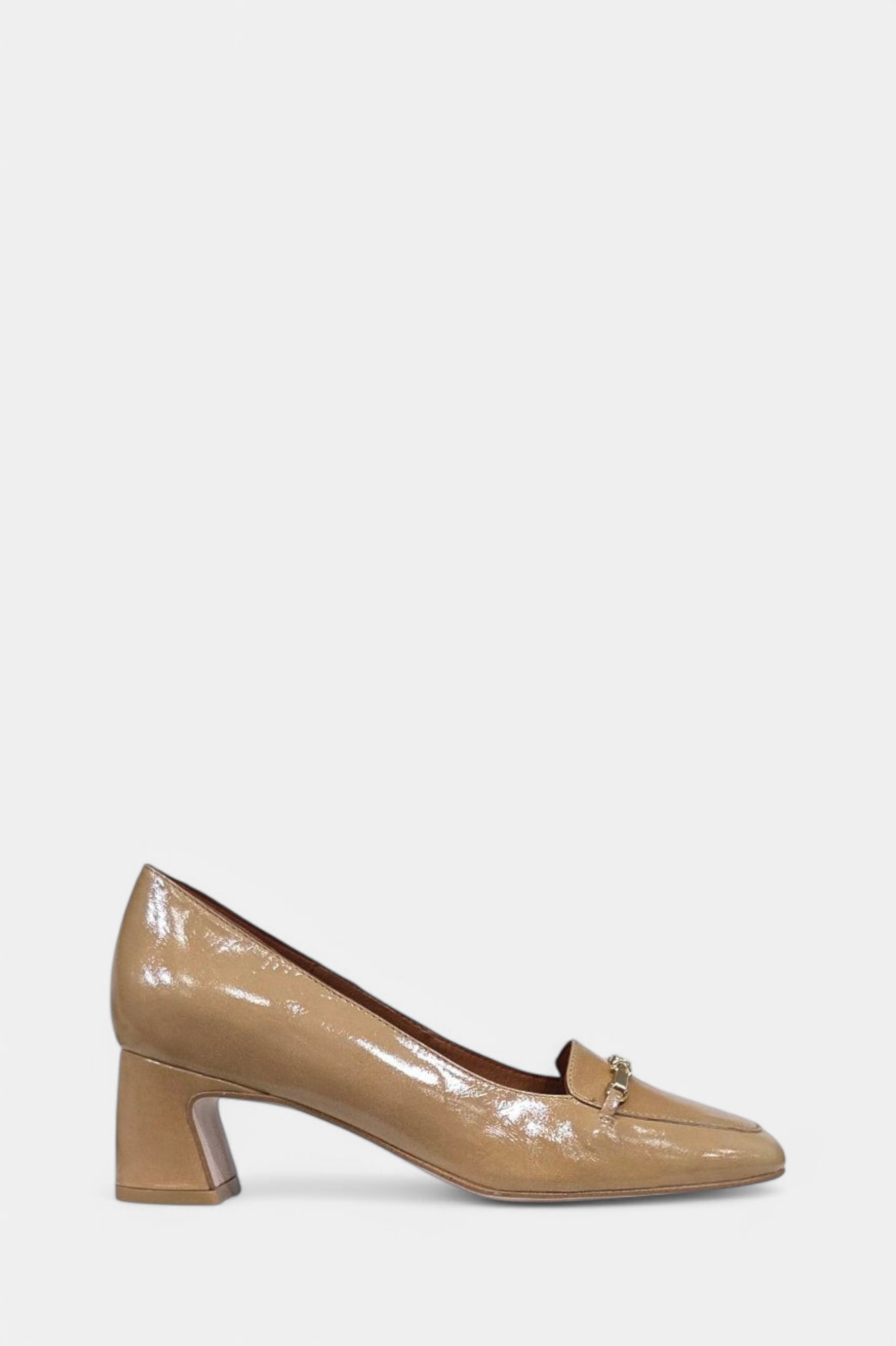 ANGEL ALARCON JULIE CAMEL HEELED LOAFER