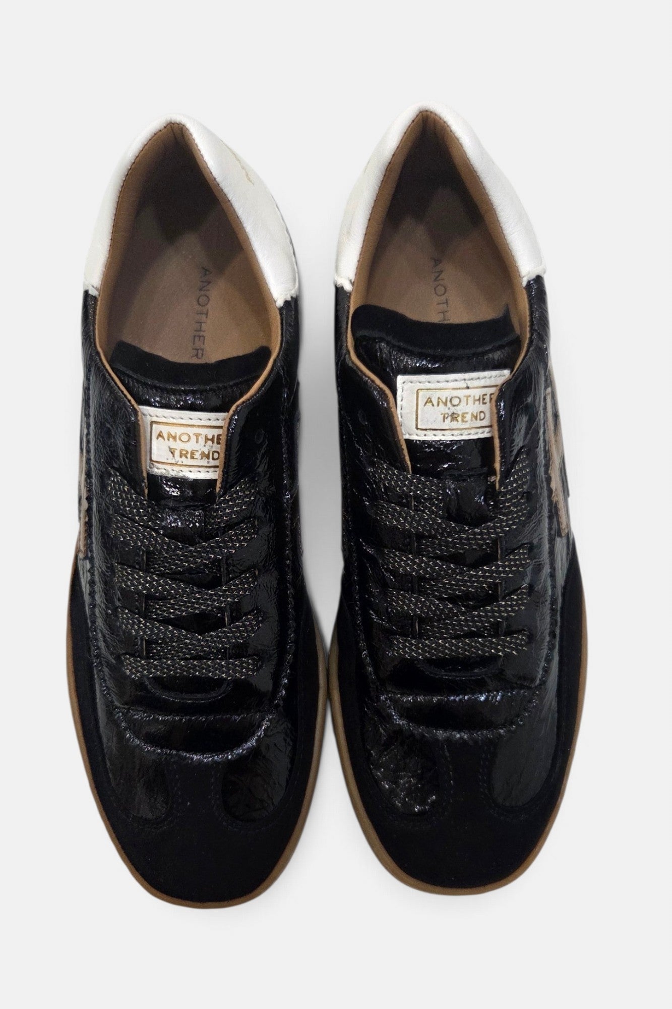 ANOTHER TREND BLACK TRAINERS